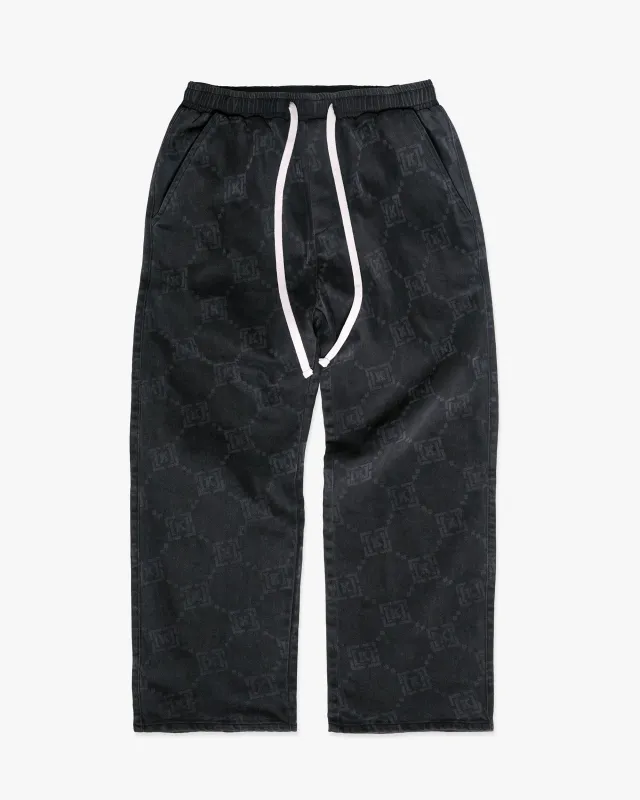 K-LOOSE SLACKERS - REPEAT BLACK sold by Straye