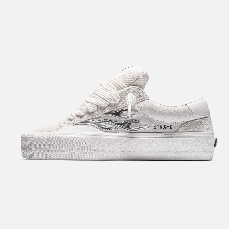 LOGAN PUFF - BLANCO CHROME sold by Straye