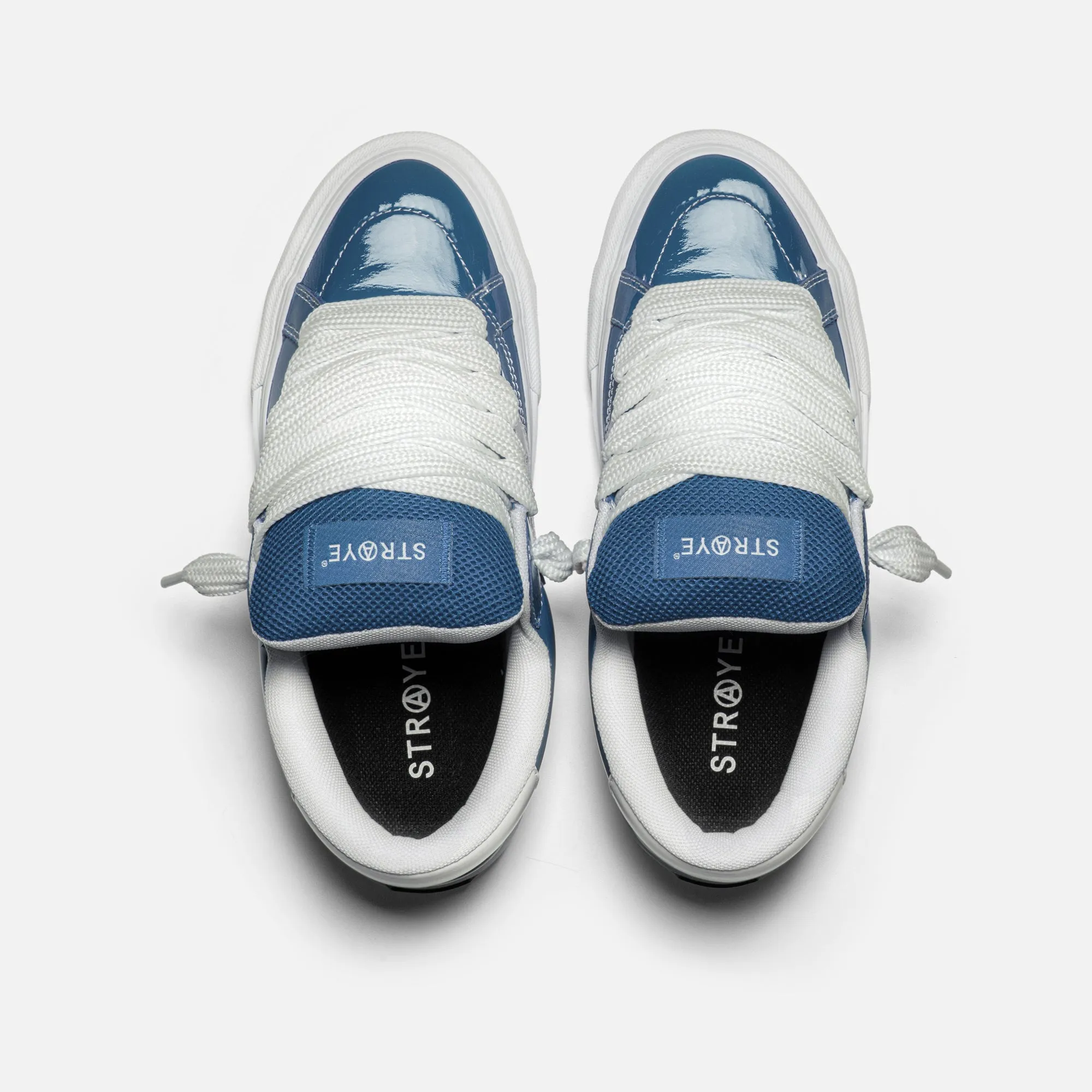 LOGAN PUFF - GLOSSY BLUE sold by Straye product image thumbnail 4