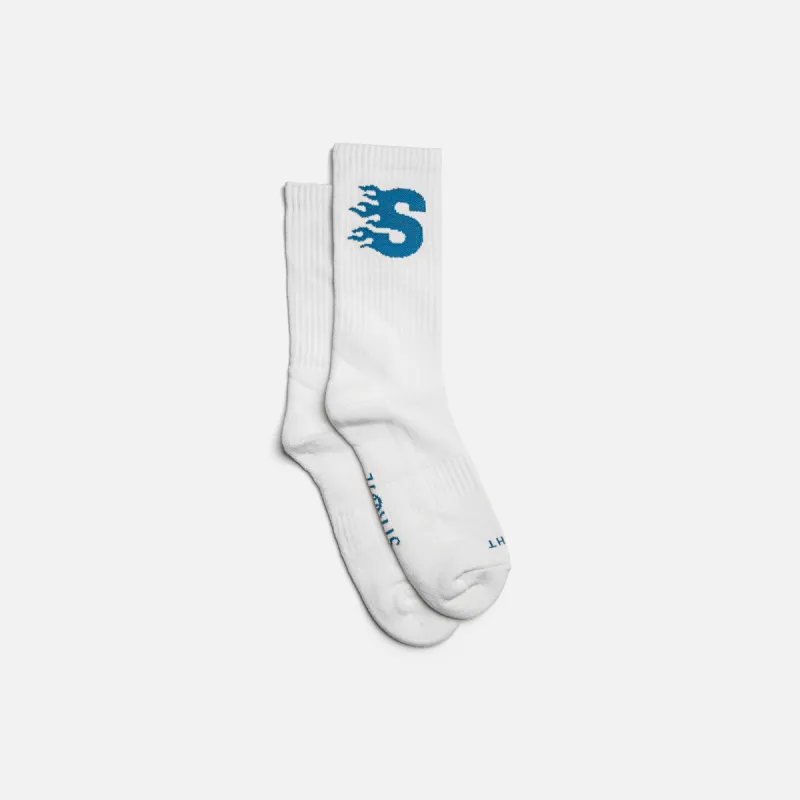 BLAZE SOCKS - BLUE sold by Straye