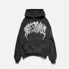 METAL HOODIE - VINTAGE BLACK sold by Straye