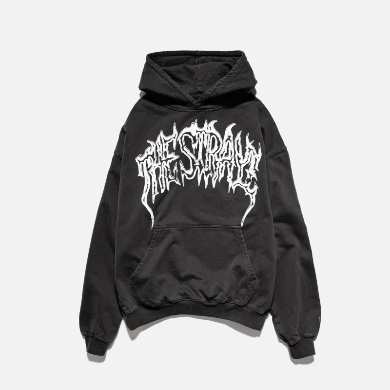 METAL HOODIE - VINTAGE BLACK sold by Straye