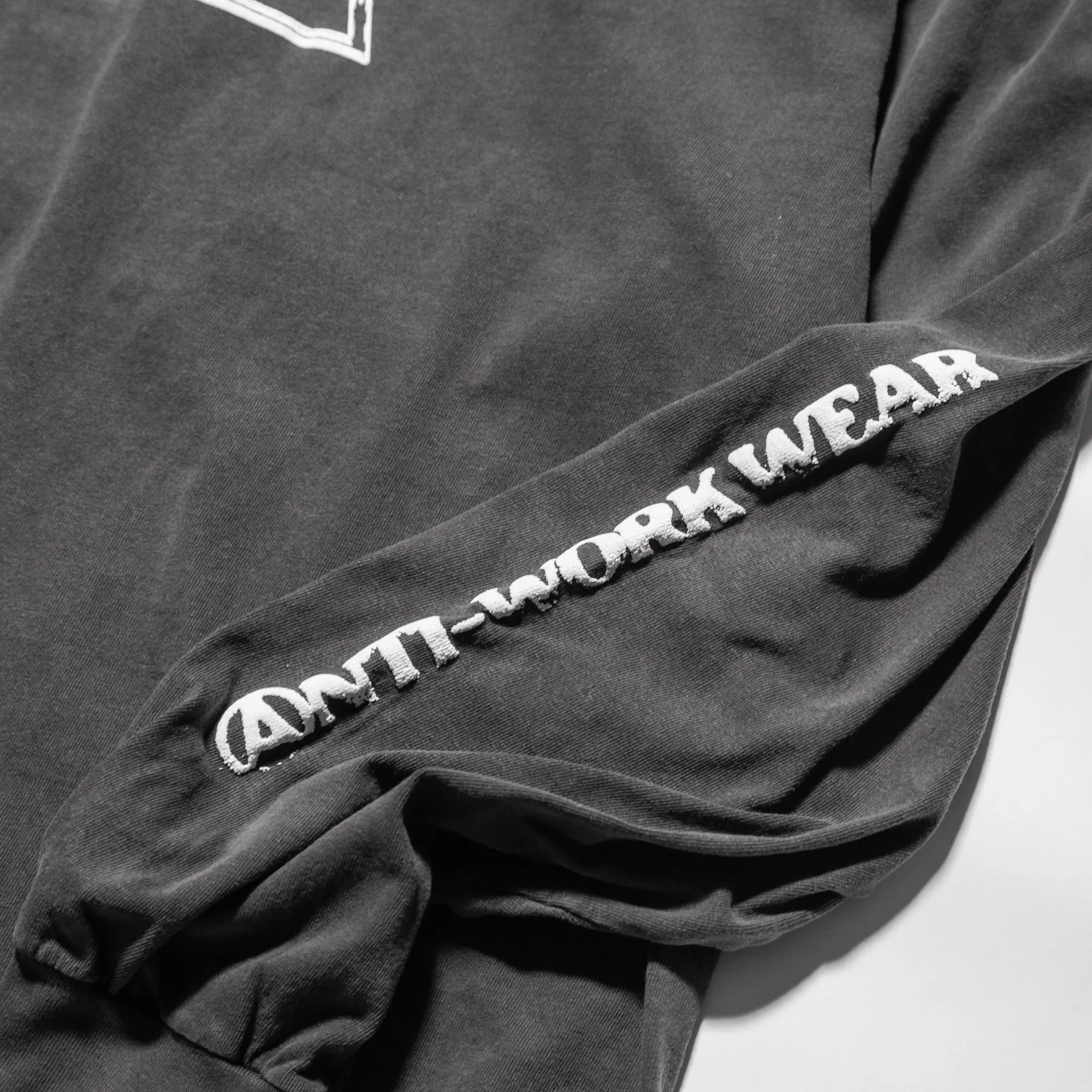 ANTI-WORK L/S TEE - VINTAGE BLACK sold by Straye product image thumbnail 3