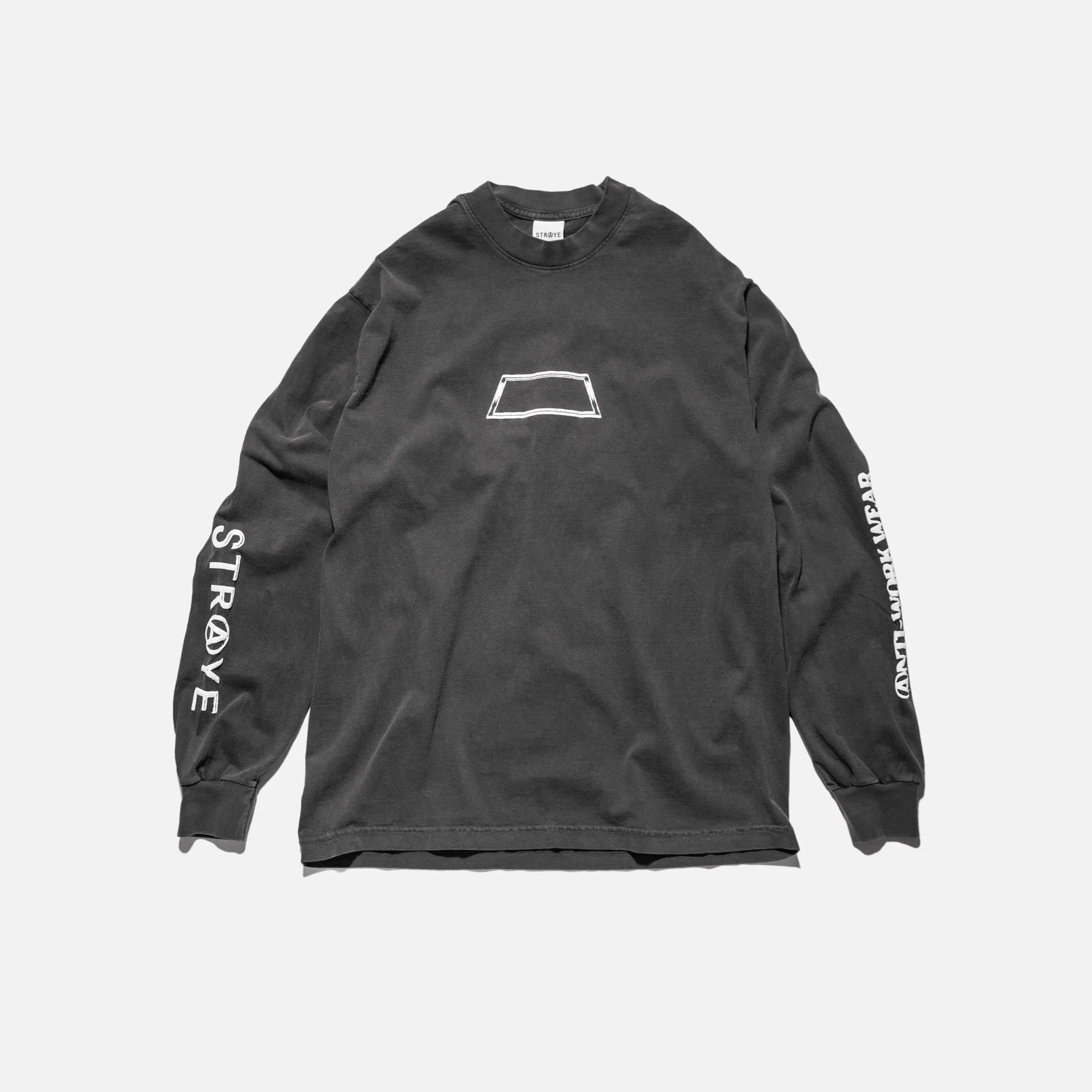 ANTI-WORK L/S TEE - VINTAGE BLACK sold by Straye product image thumbnail 2