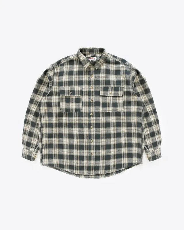 The Mac Shirt in Graphite sold by Manresa
