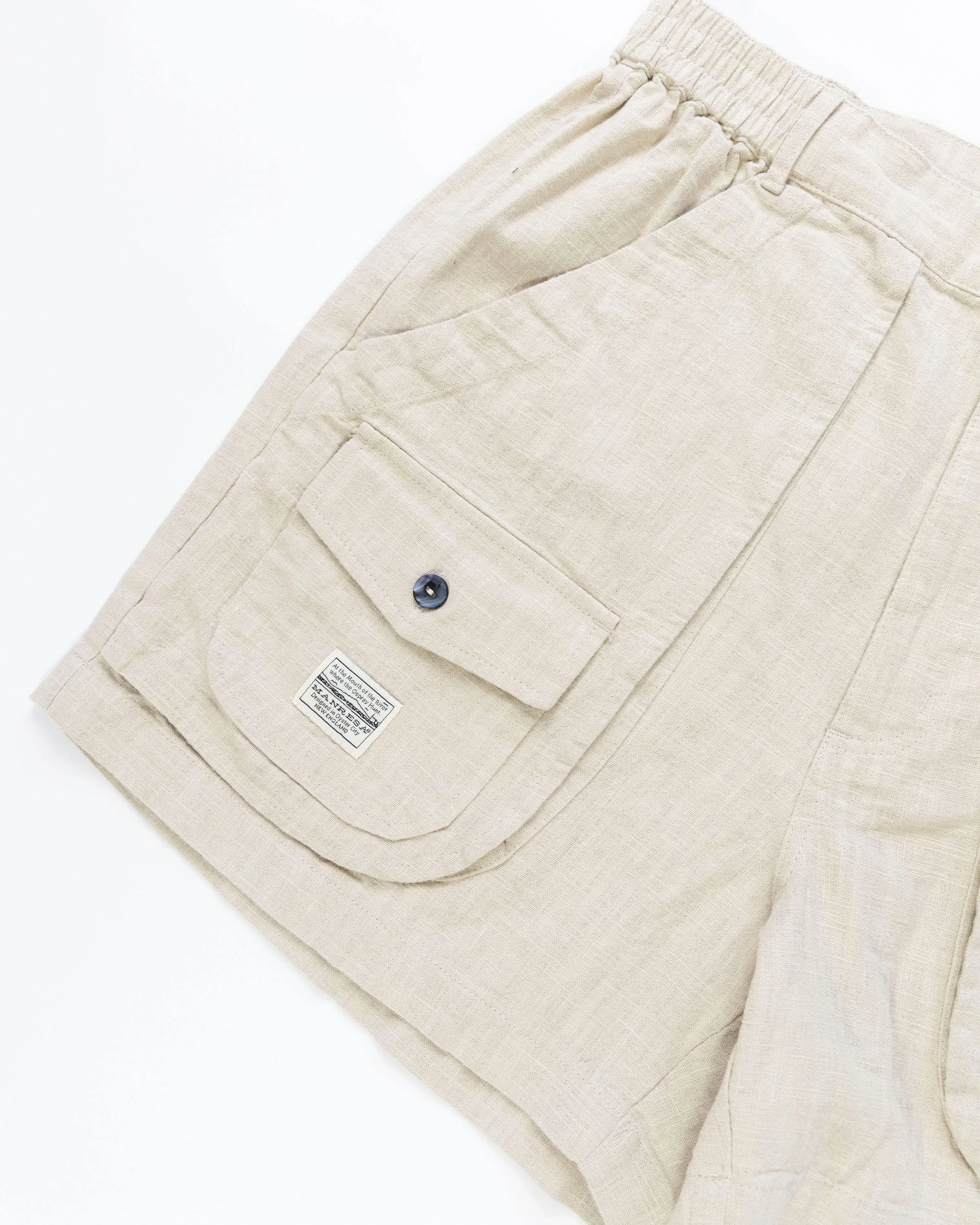 The Ram Island Short in Sand sold by Manresa product image thumbnail 2