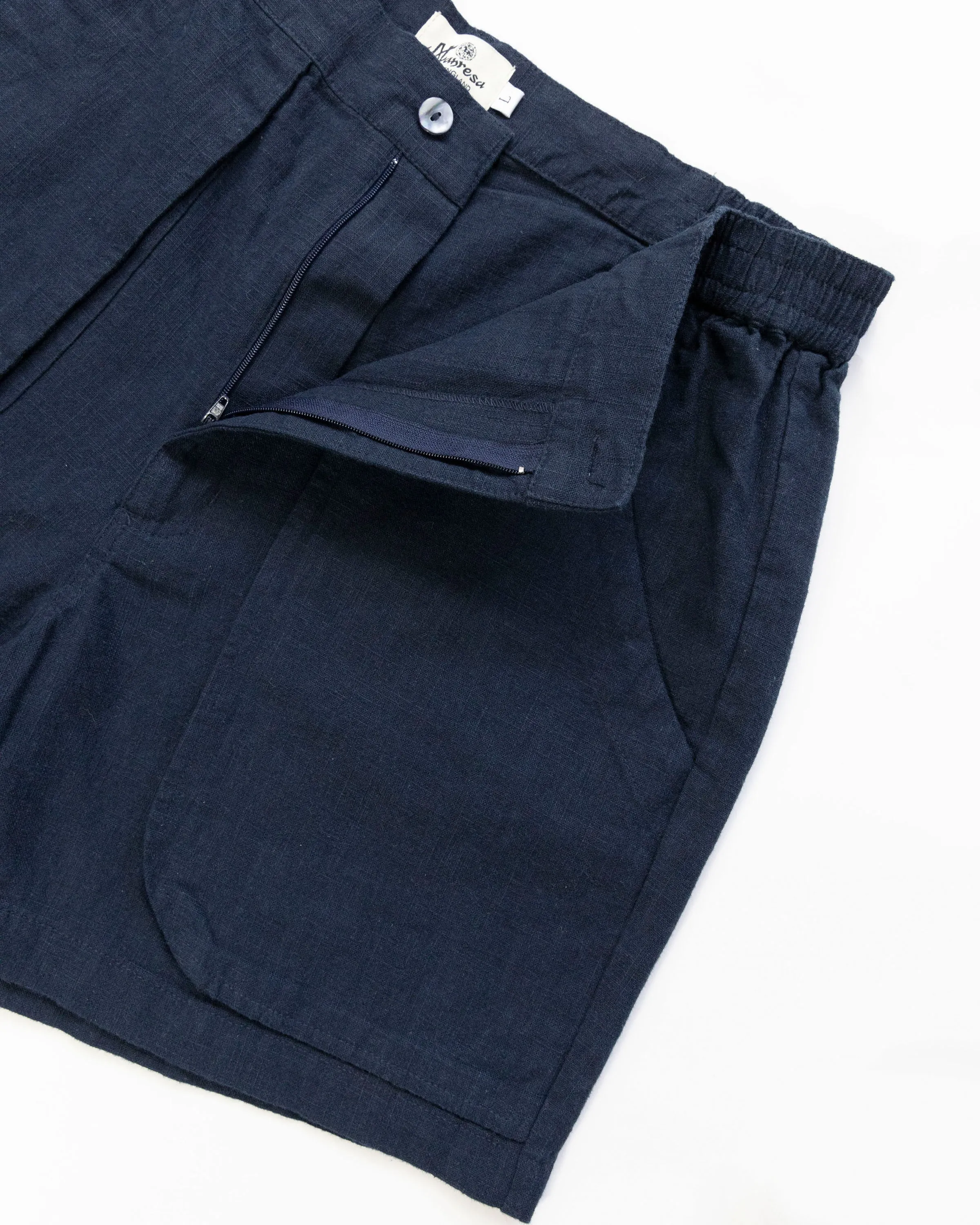 The Ram Island Short in Navy sold by Manresa product image thumbnail 4