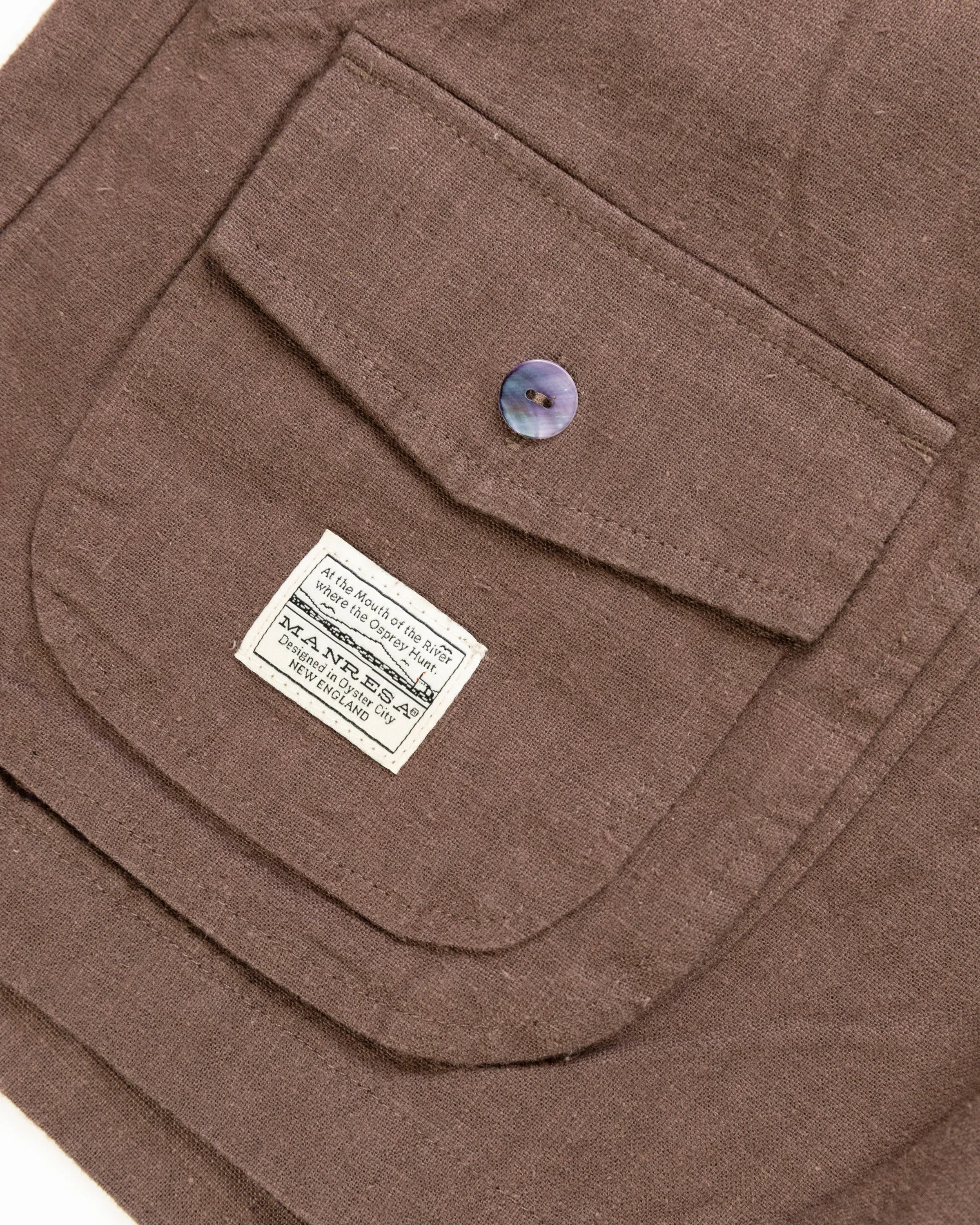 The Ram Island Short in Mocha sold by Manresa product image thumbnail 3