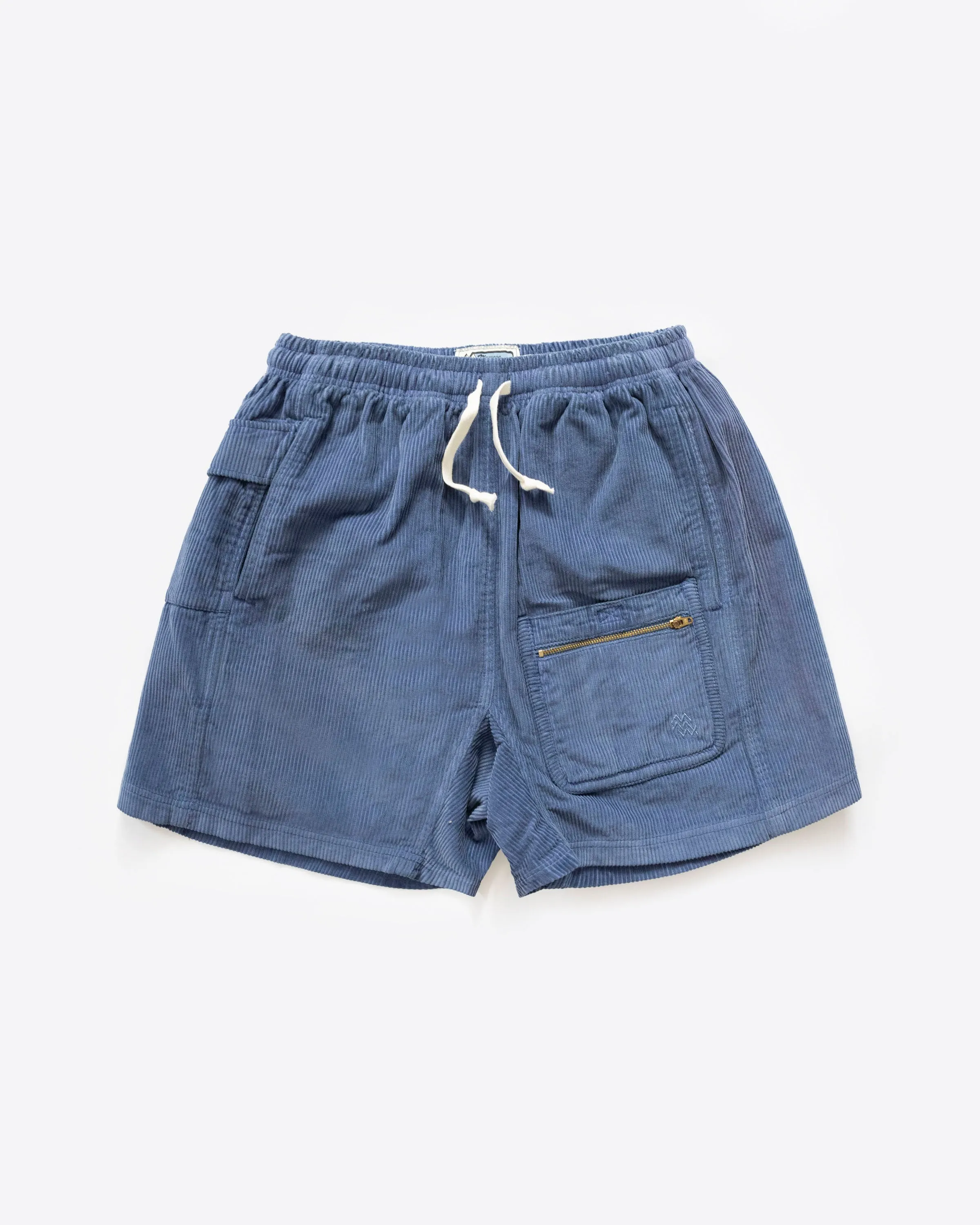 The Highland Short in Cobalt sold by Manresa