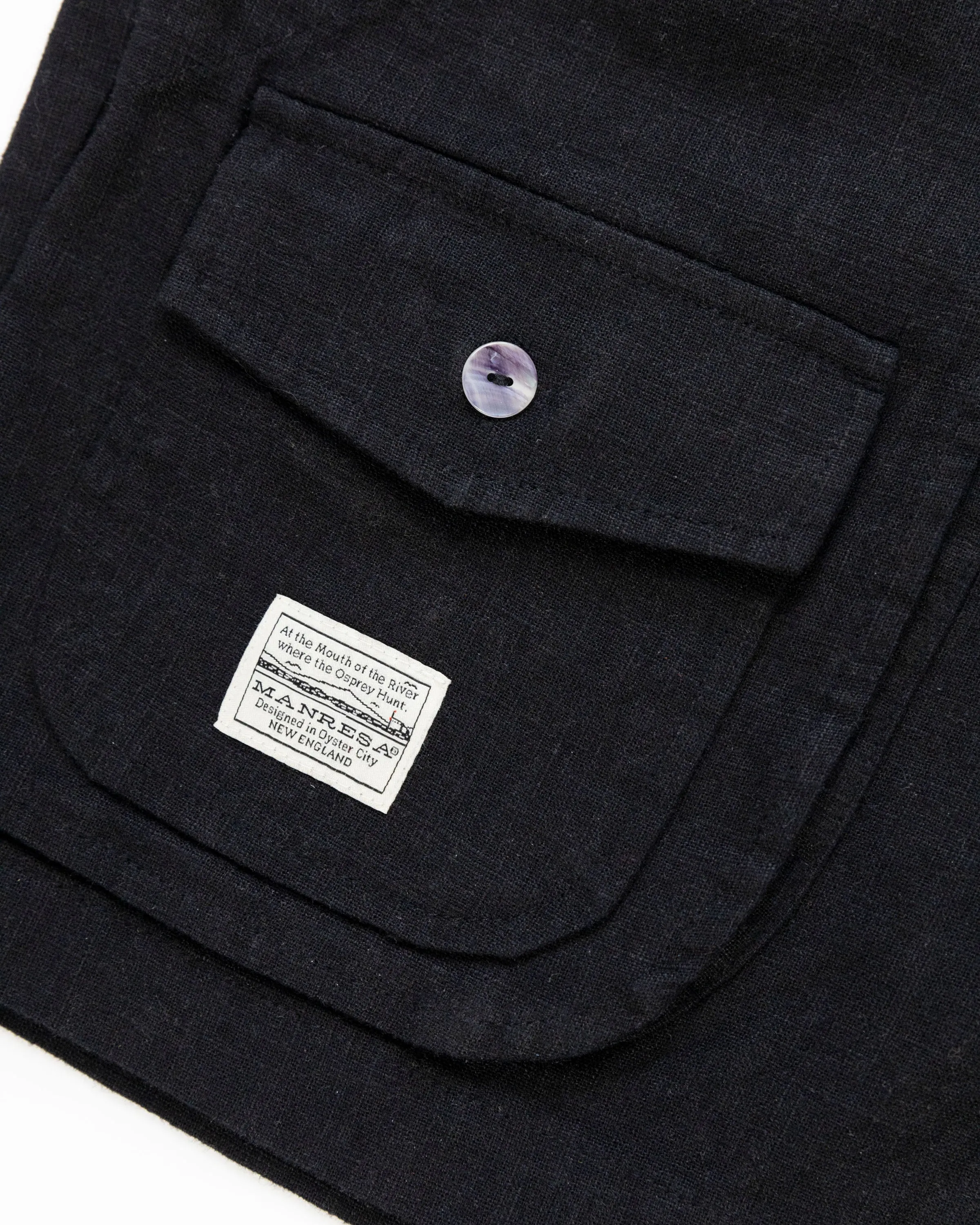 The Ram Island Short in Black sold by Manresa product image thumbnail 3