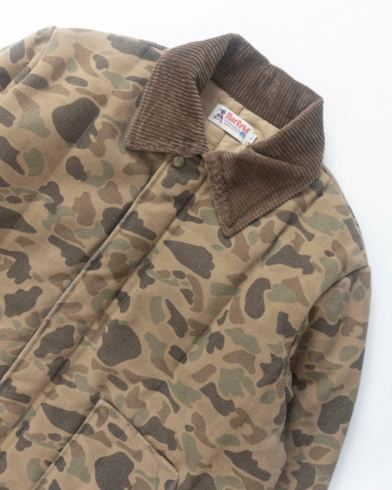 The Bittner Coat in Duck Camo sold by Manresa product image thumbnail 2