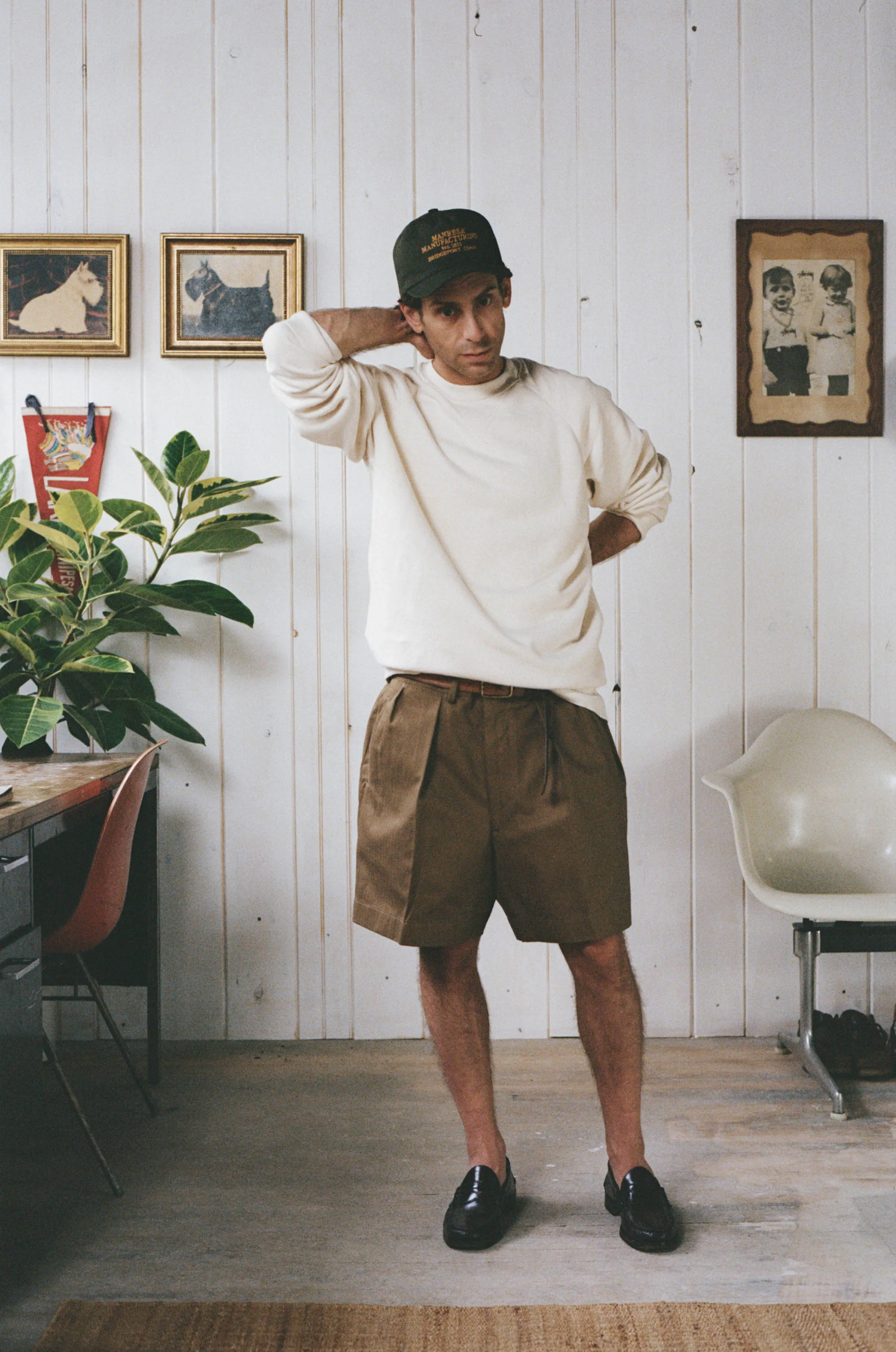 The Saybrook Short in Camel sold by Manresa product image thumbnail 2