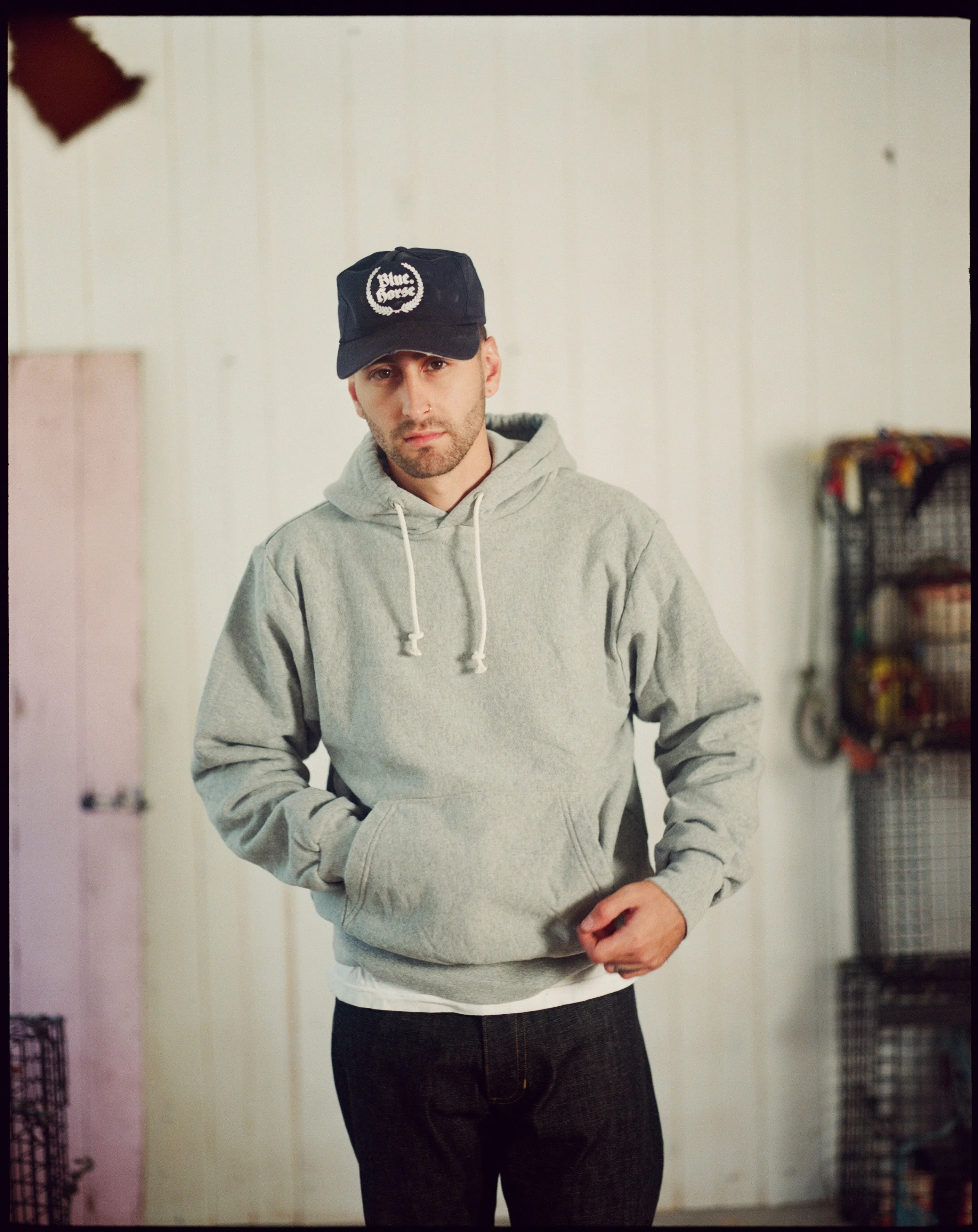 The Thermal Lined Hoody in Heather sold by Manresa product image thumbnail 3