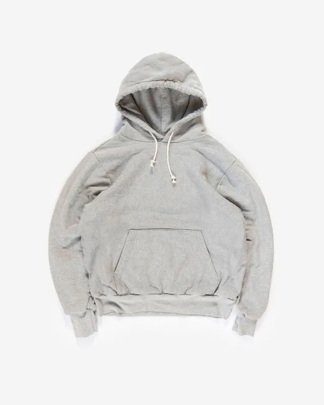The Thermal Lined Hoody in Heather sold by Manresa