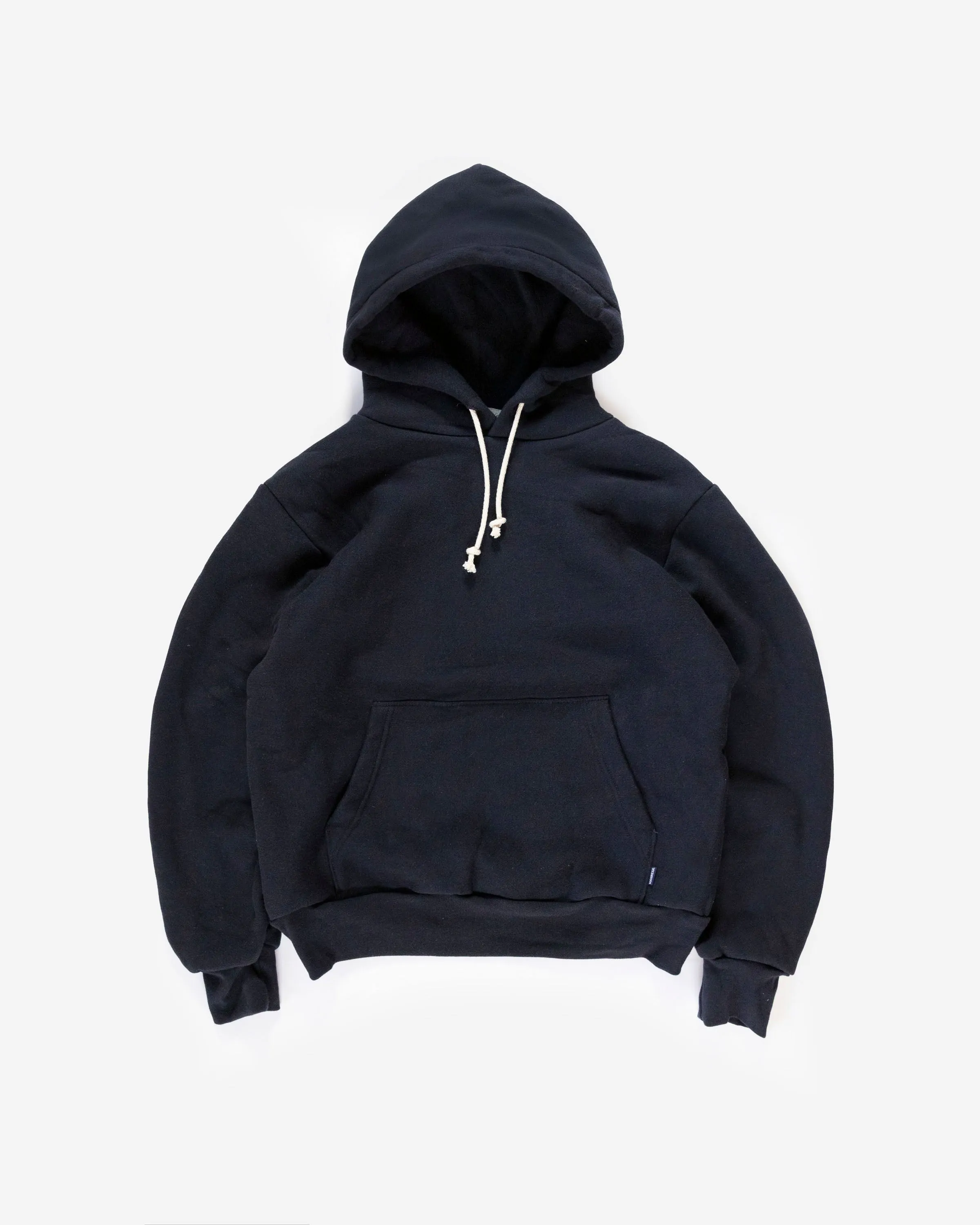 The Thermal Lined Hoody in Navy sold by Manresa
