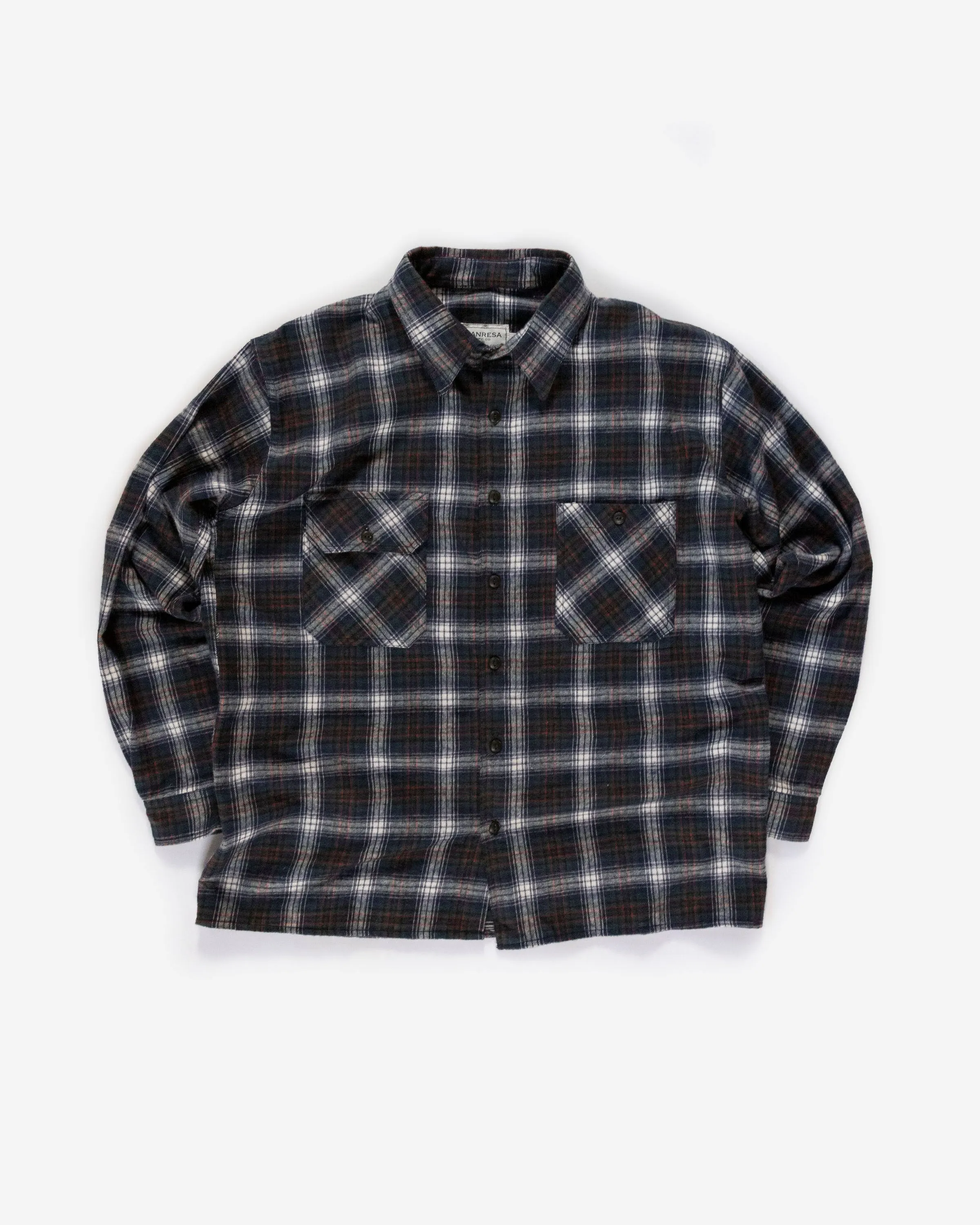 The Lachlan Shirt in Grunge sold by Manresa