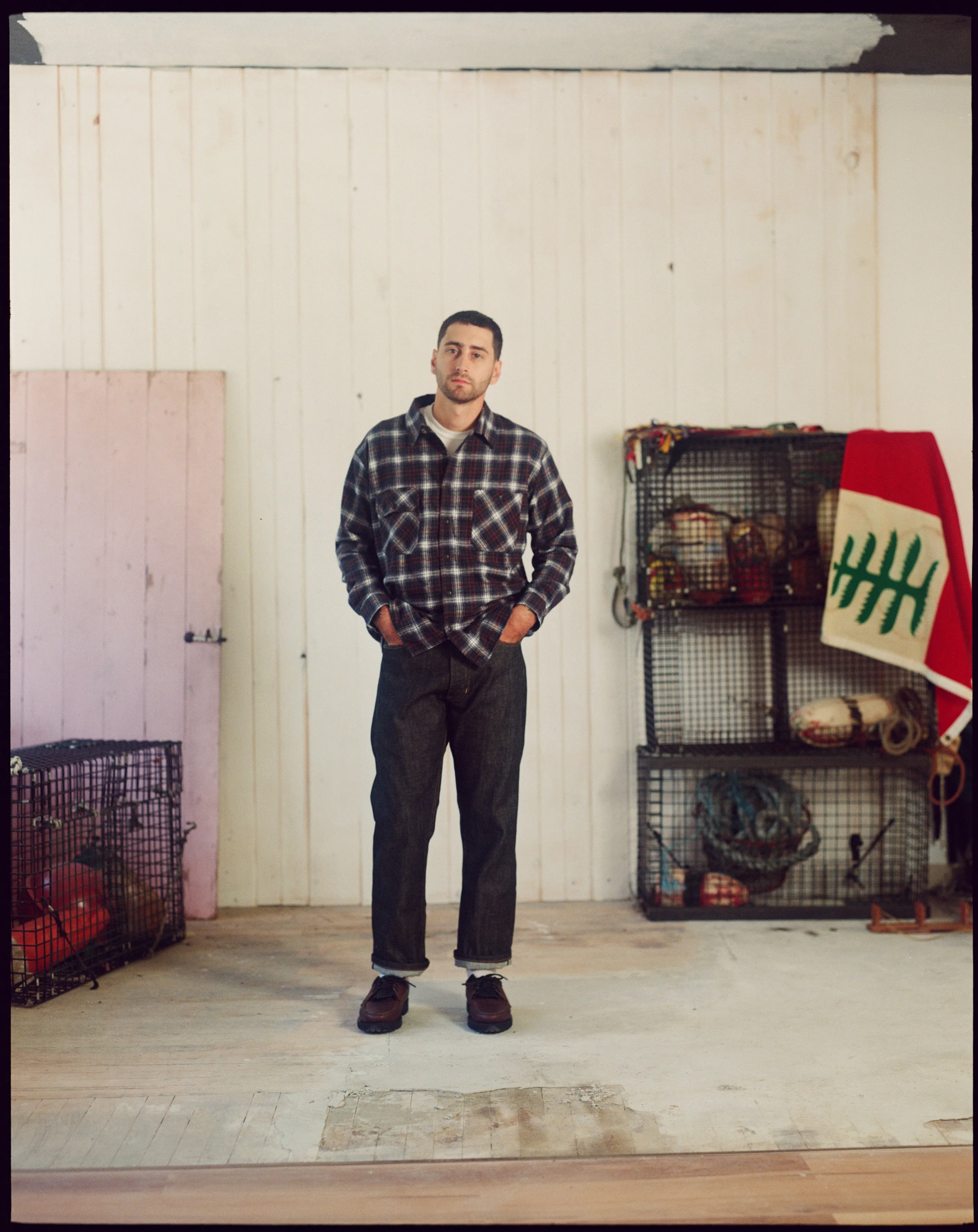 The Lachlan Shirt in Grunge sold by Manresa product image thumbnail 3