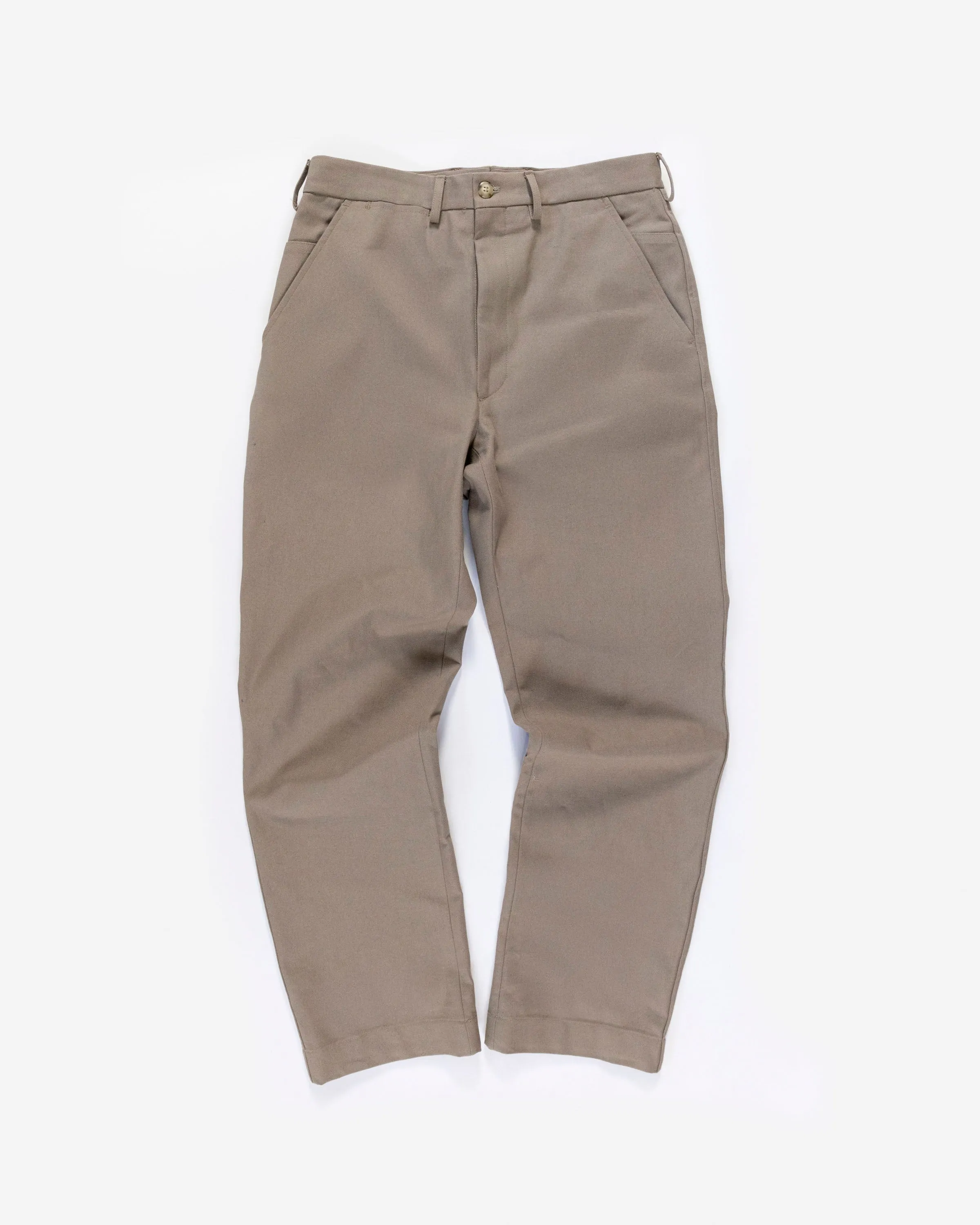 The Haven Pant in Taupe sold by Manresa