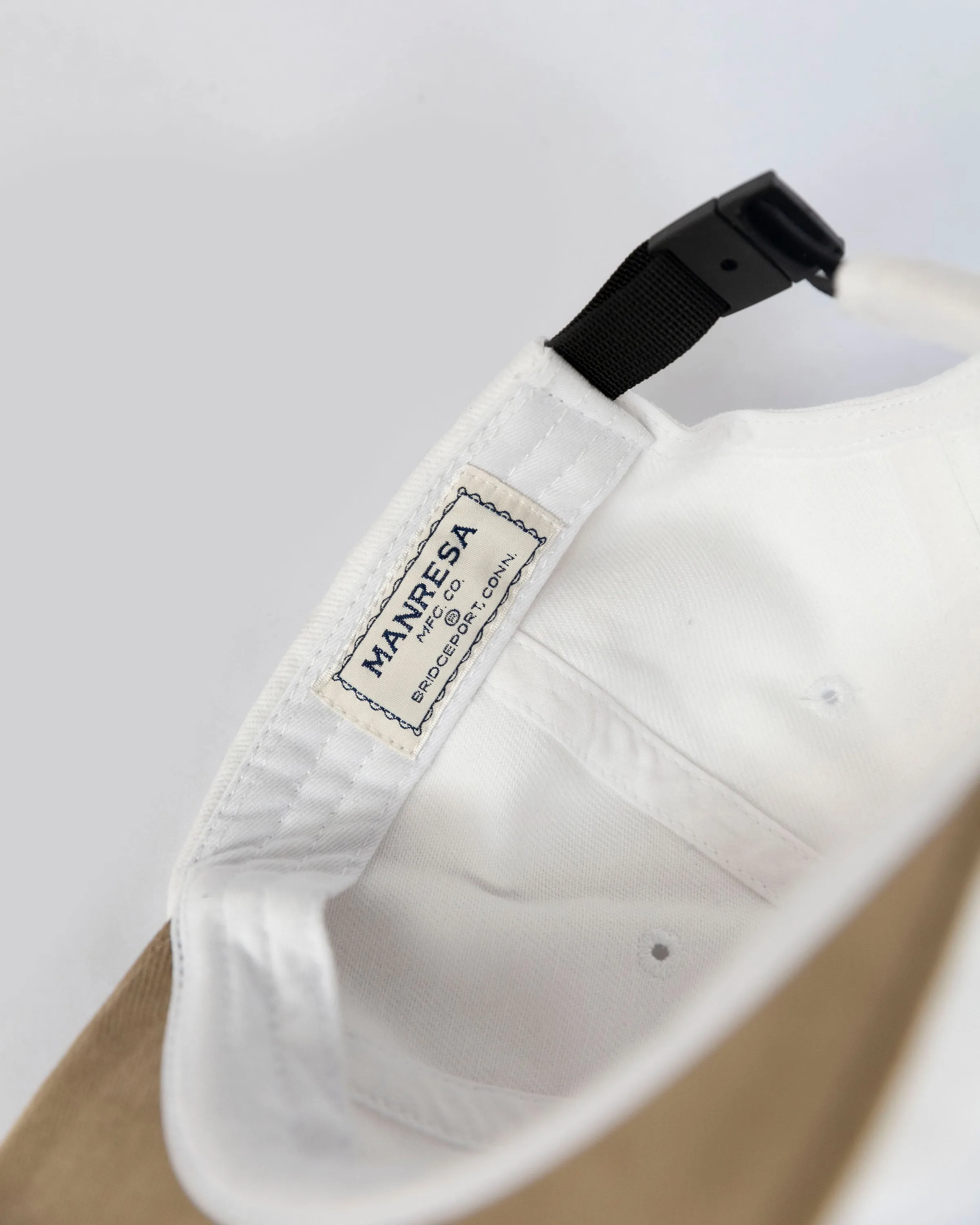 The Copperplate Cap in Khaki sold by Manresa product image thumbnail 4