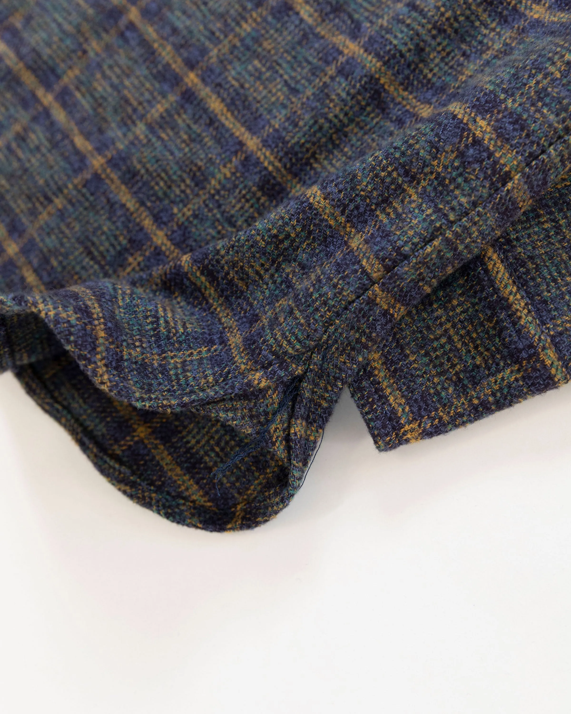 The Flannel Herc Shirt in Deep Night sold by Manresa product image thumbnail 4