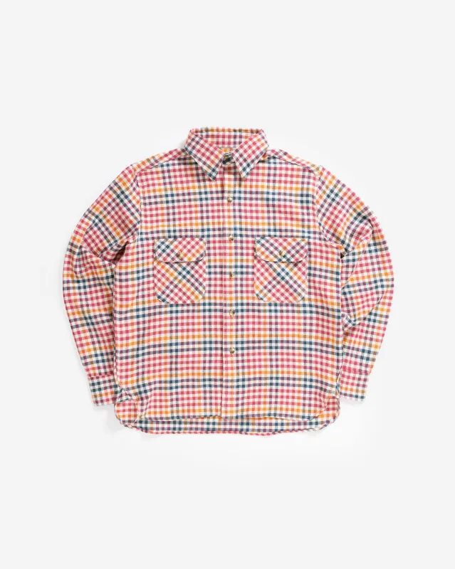 The Roebuck Shirt in Rasta Monsta made by Manresa