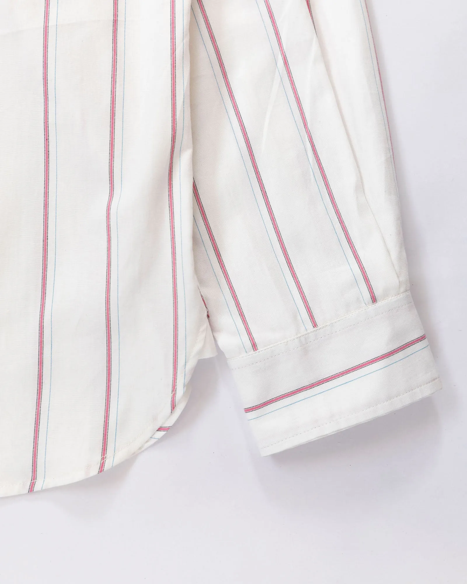 The Yale Shirt in Pink Multi Pinpoint sold by Manresa product image thumbnail 5