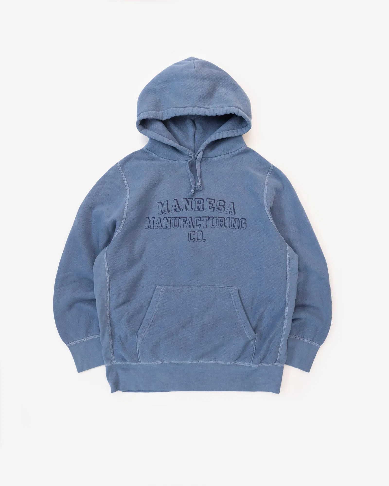 The MFG Hoody in GD Cobalt sold by Manresa