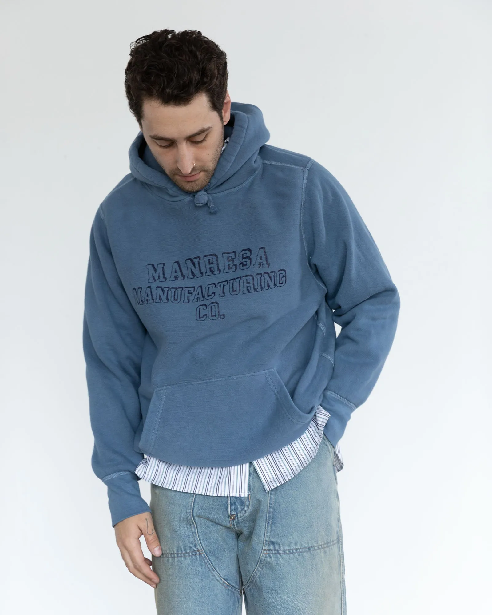 The MFG Hoody in GD Cobalt sold by Manresa product image thumbnail 2
