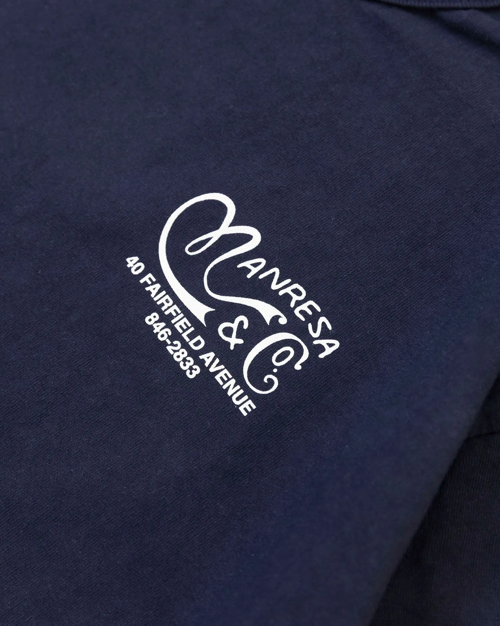 The & Co. Tee in Navy sold by Manresa product image thumbnail 4