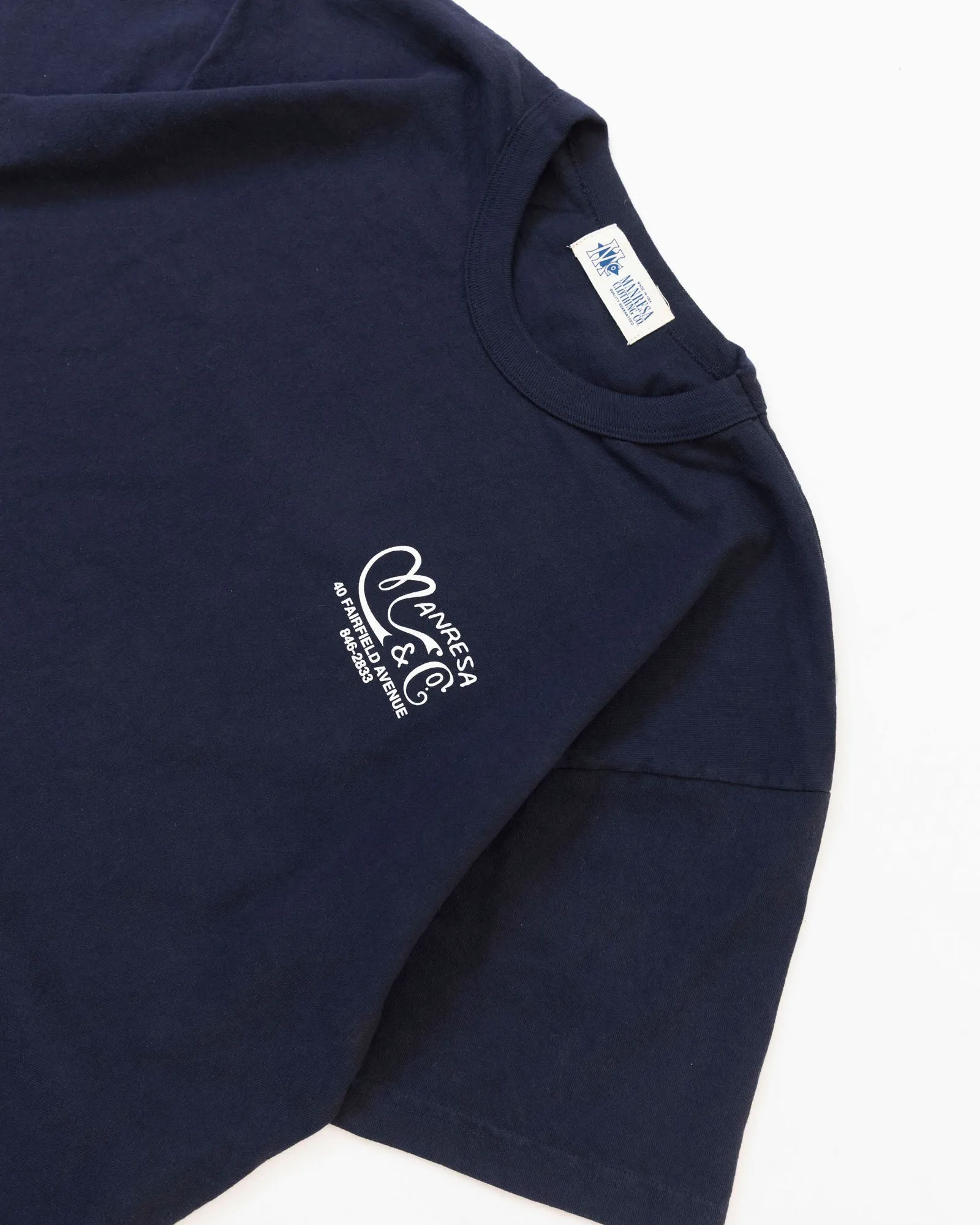 The & Co. Tee in Navy sold by Manresa product image thumbnail 3