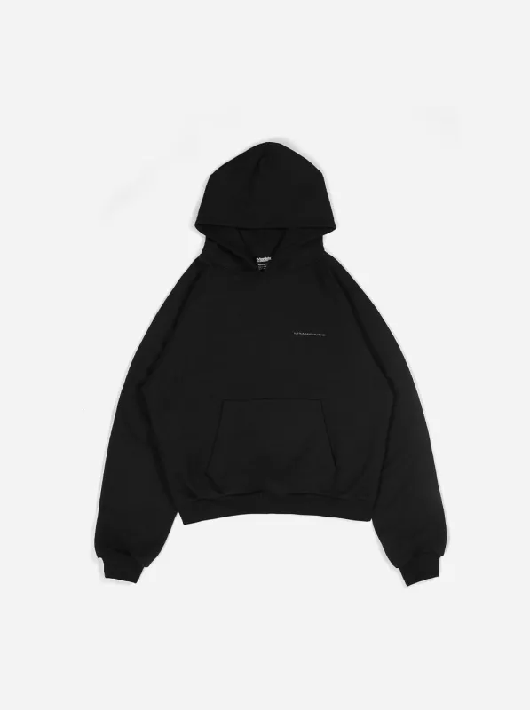 ESSENTIALS HOODIE - BLACK sold by Moonlight Mansion