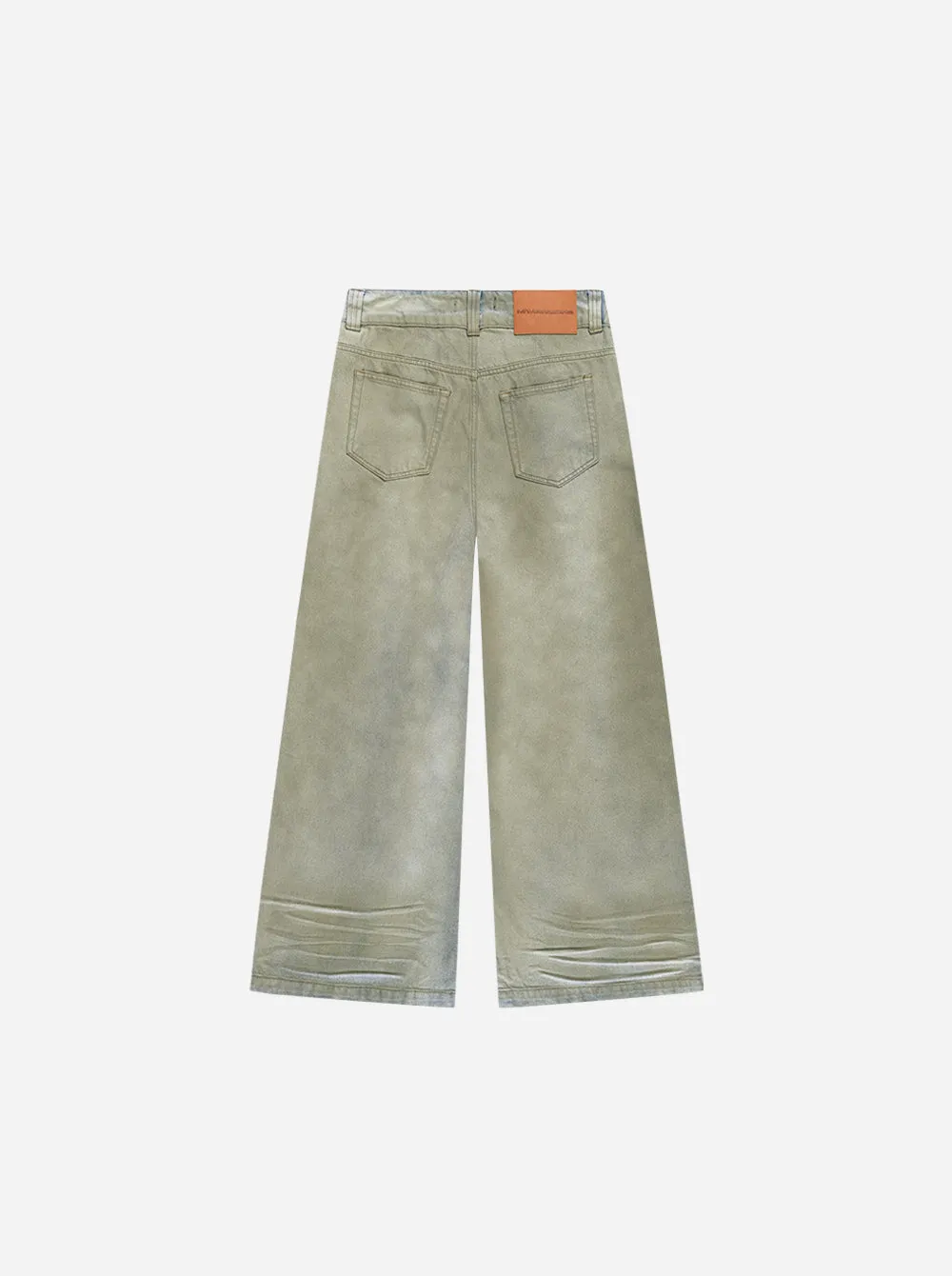SILHOUETTE DENIM - USED GREEN sold by Moonlight Mansion product image thumbnail 2