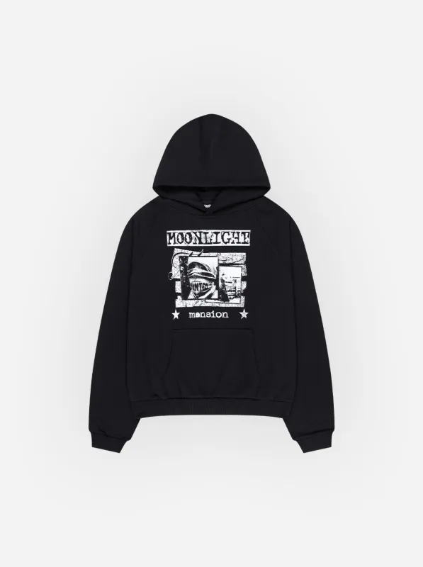 NIHILIST HOODIE - BLACK made by Moonlight Mansion