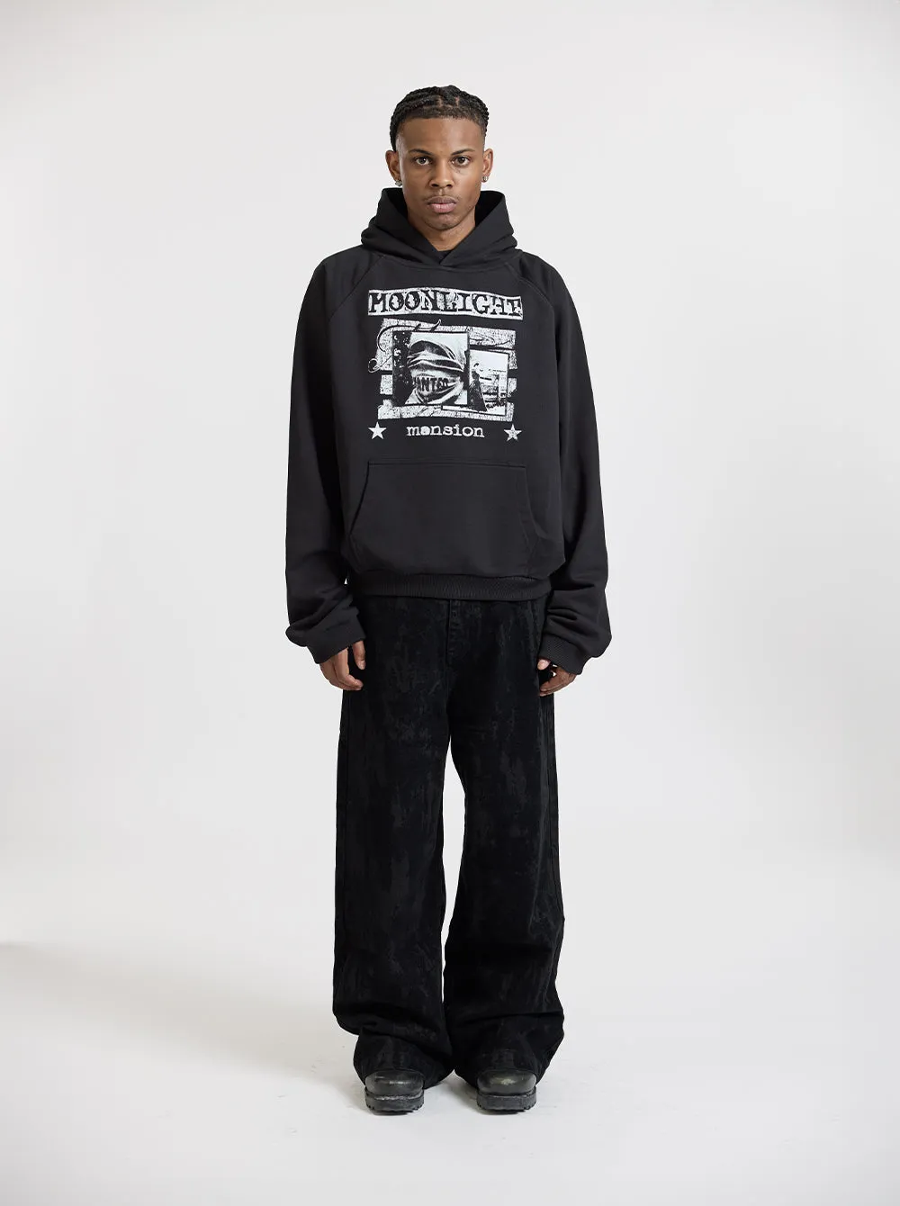 NIHILIST HOODIE - BLACK sold by Moonlight Mansion product image thumbnail 3