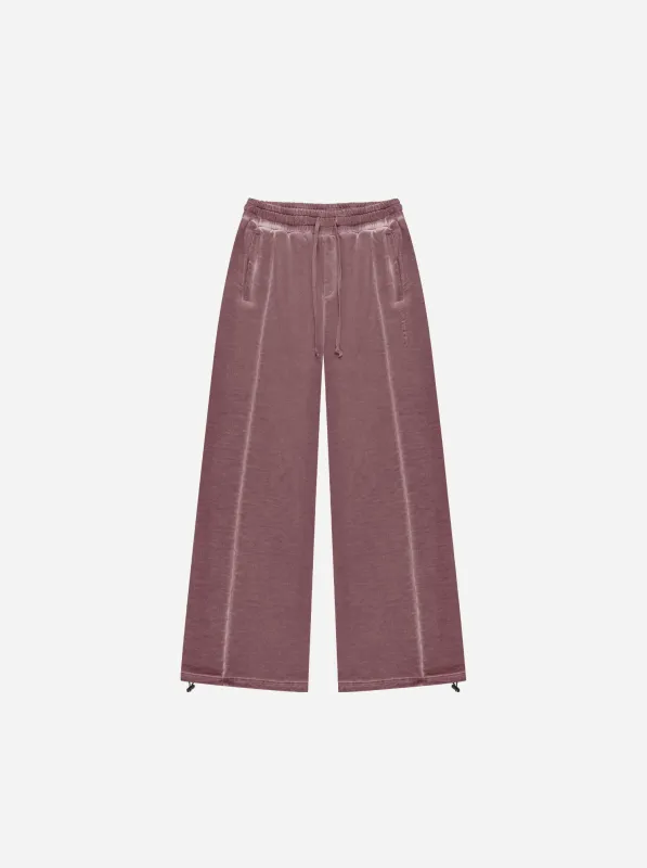 WASHED SWEATPANTS - ROYAL RED made by Moonlight Mansion