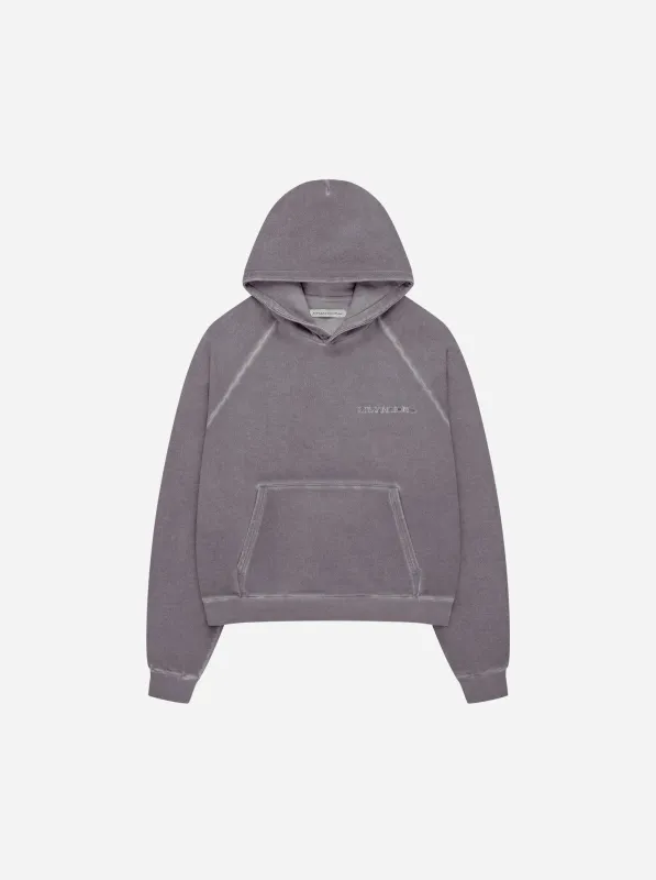 WASHED HOODIE - SPIRIT PURPLE sold by Moonlight Mansion