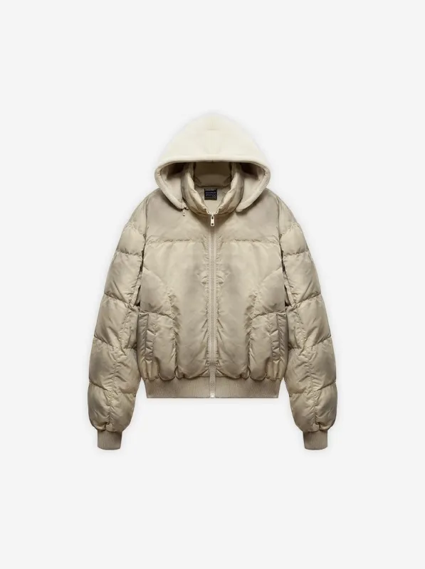 MUTE PUFFER - BEIGE sold by Moonlight Mansion