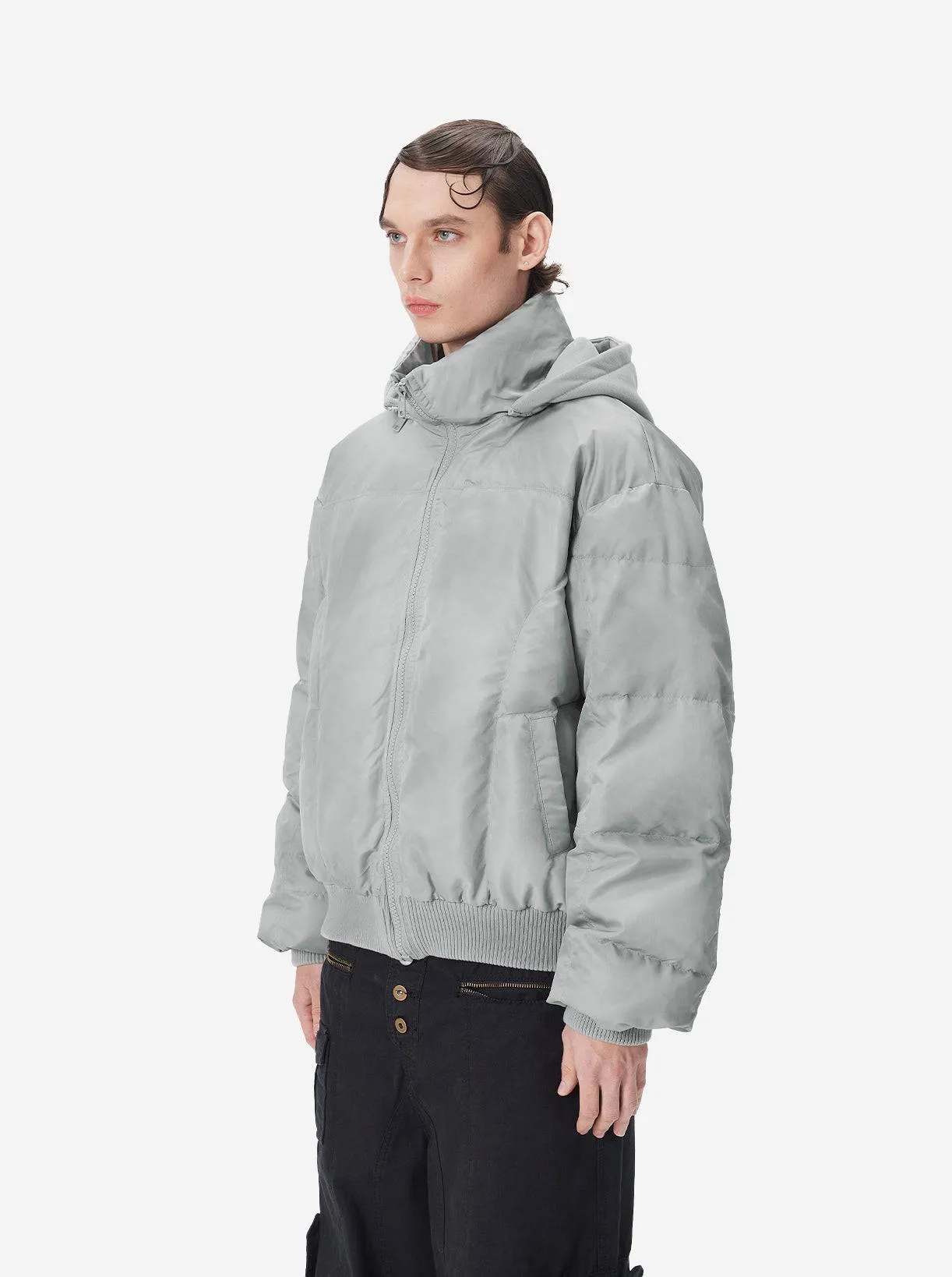 MUTE PUFFER - GREY sold by Moonlight Mansion product image thumbnail 4