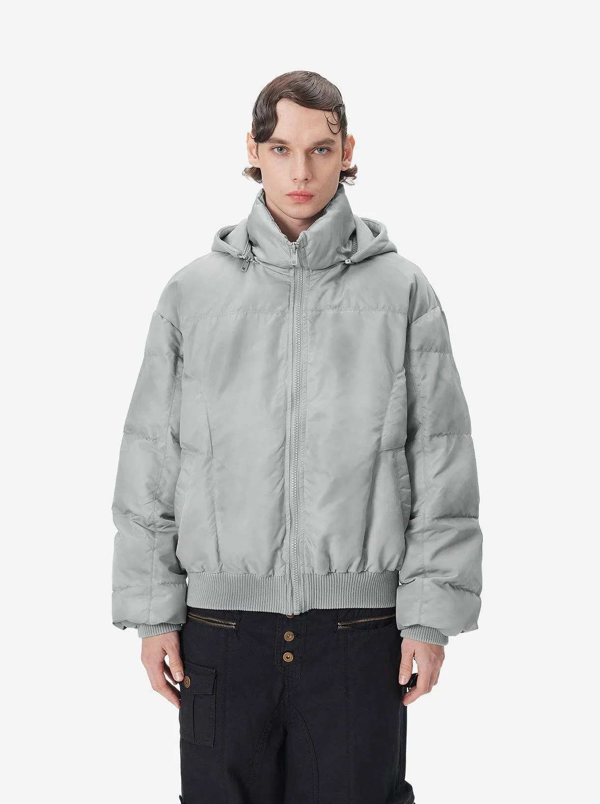 MUTE PUFFER - GREY sold by Moonlight Mansion product image thumbnail 2