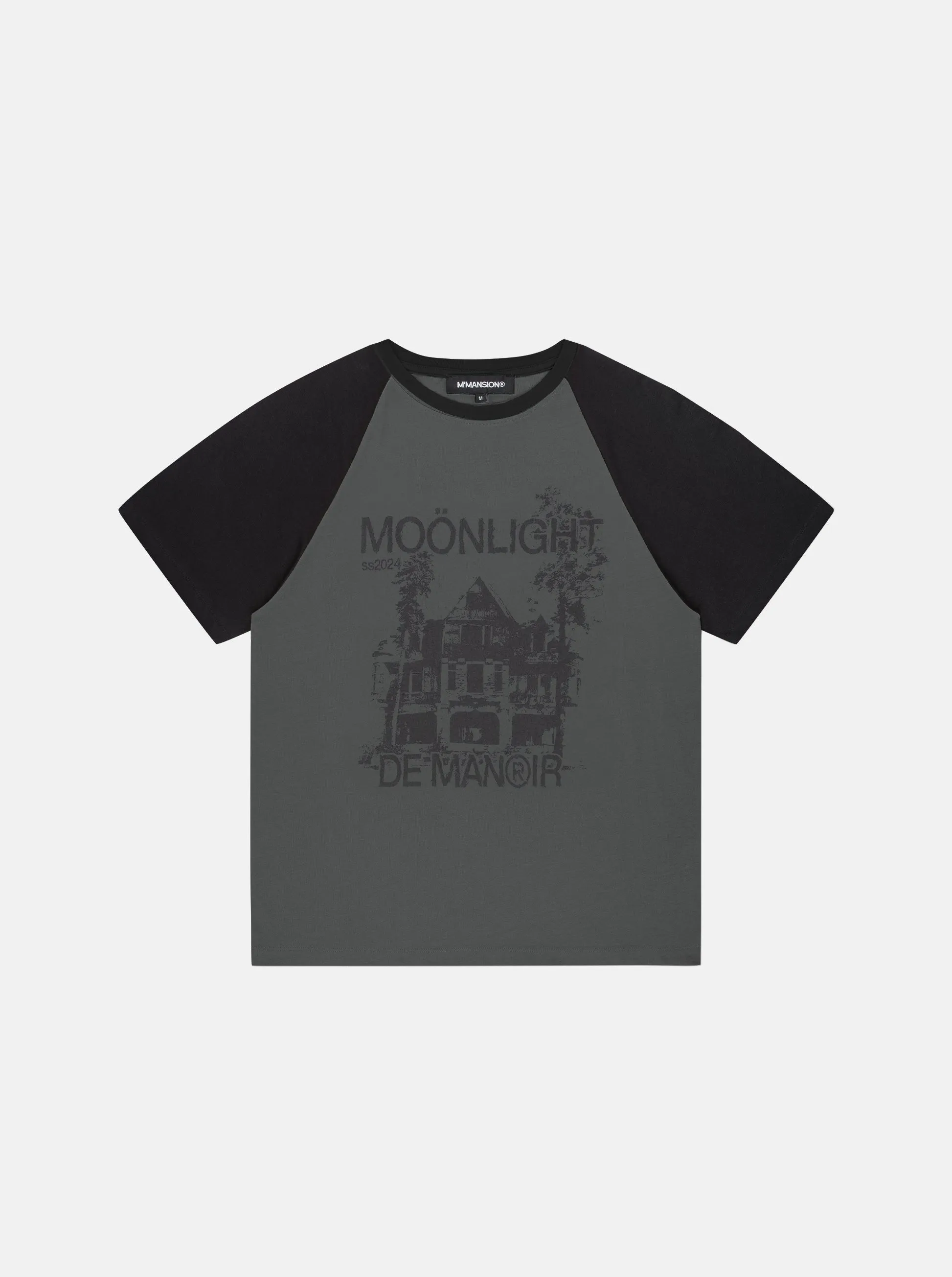 MANOIR T-SHIRT - DARK GREY sold by Moonlight Mansion