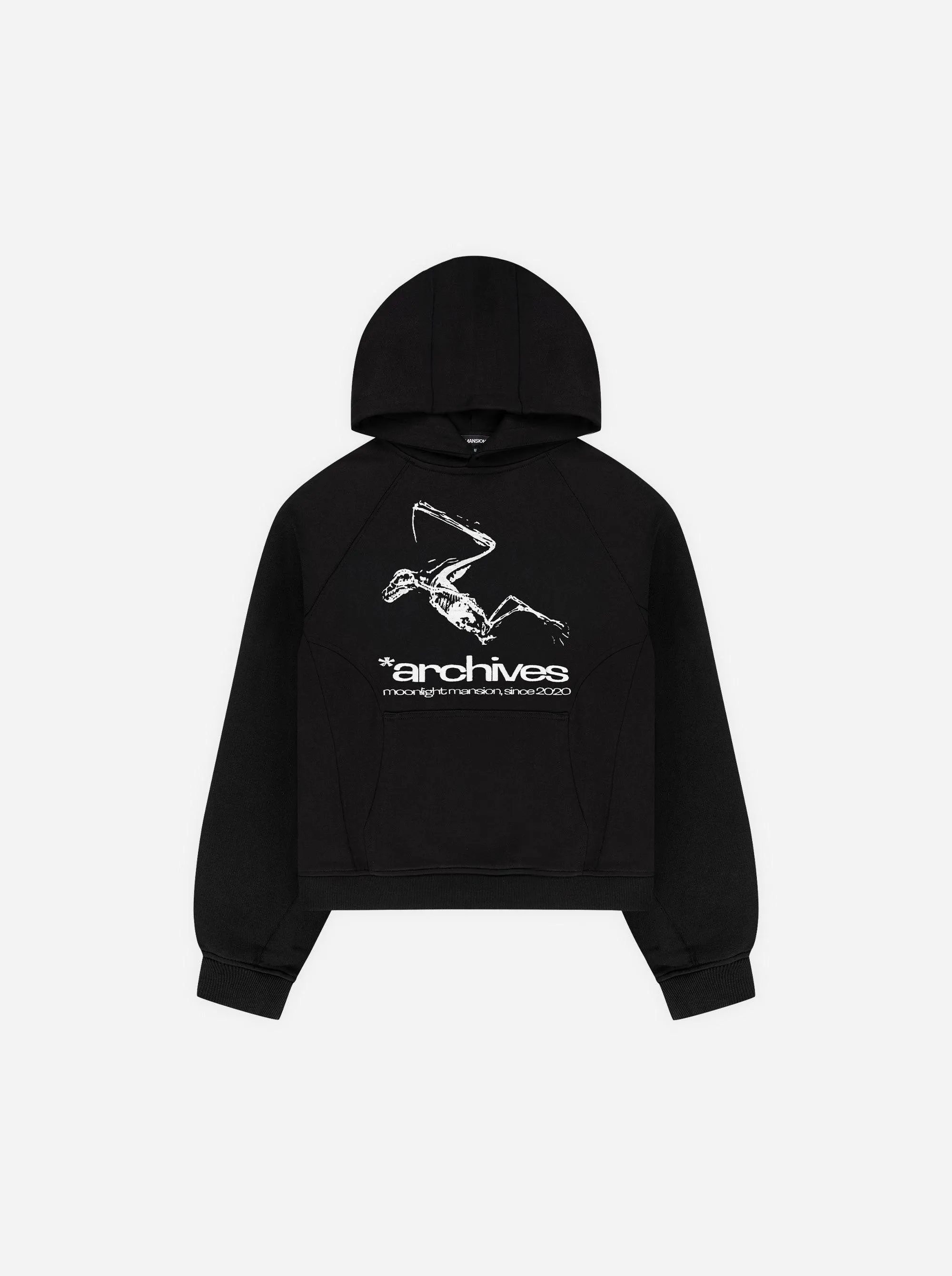 ARCHIVES HOODIE - BLACK sold by Moonlight Mansion