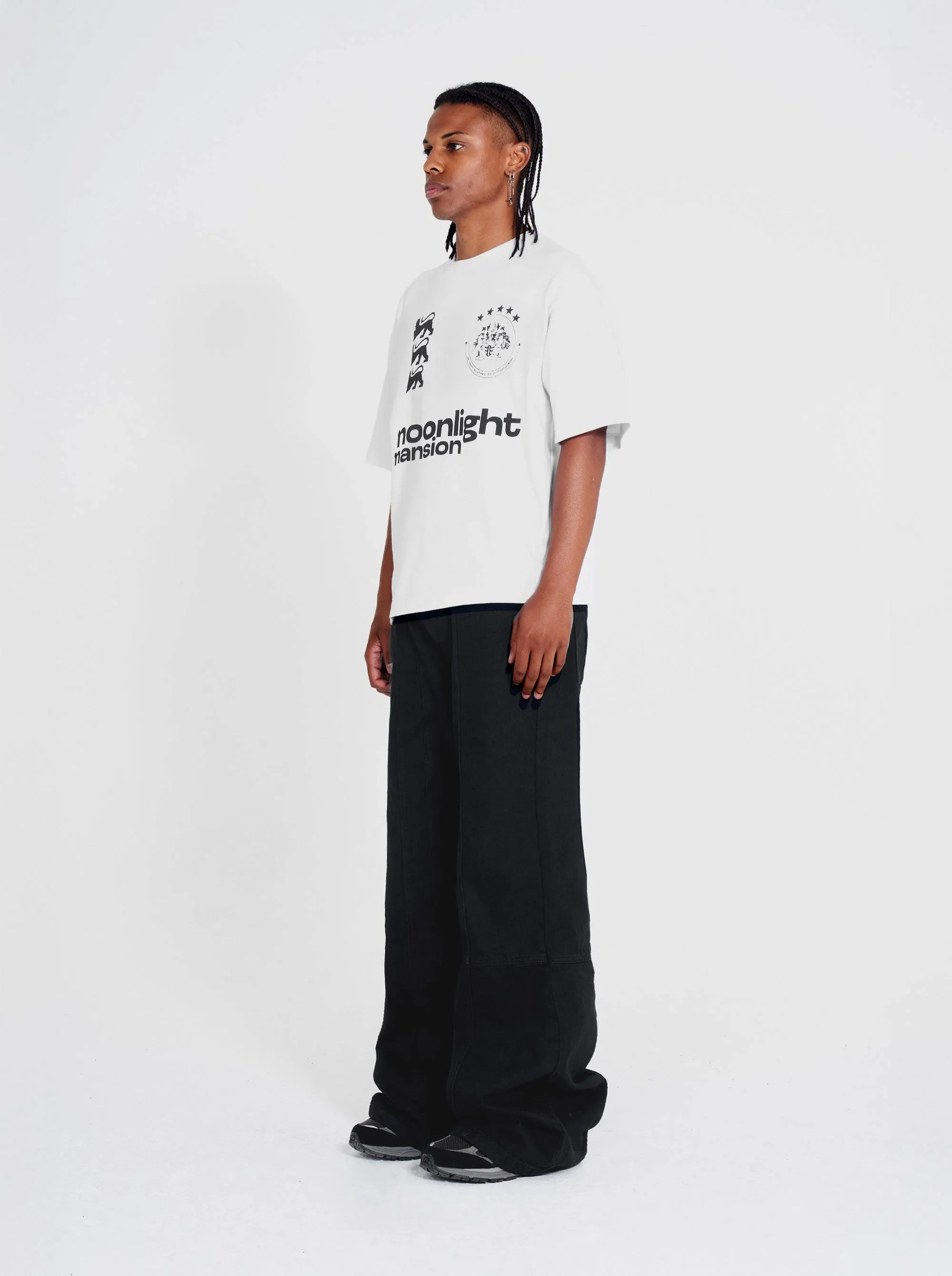 TRIKOT T-SHIRT - WHITE sold by Moonlight Mansion product image thumbnail 3