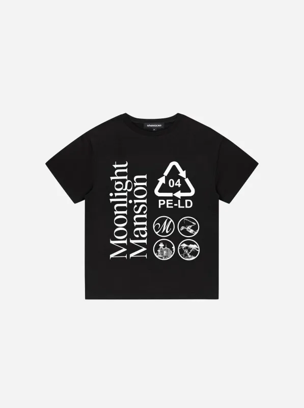 PET T-SHIRT - BLACK made by Moonlight Mansion