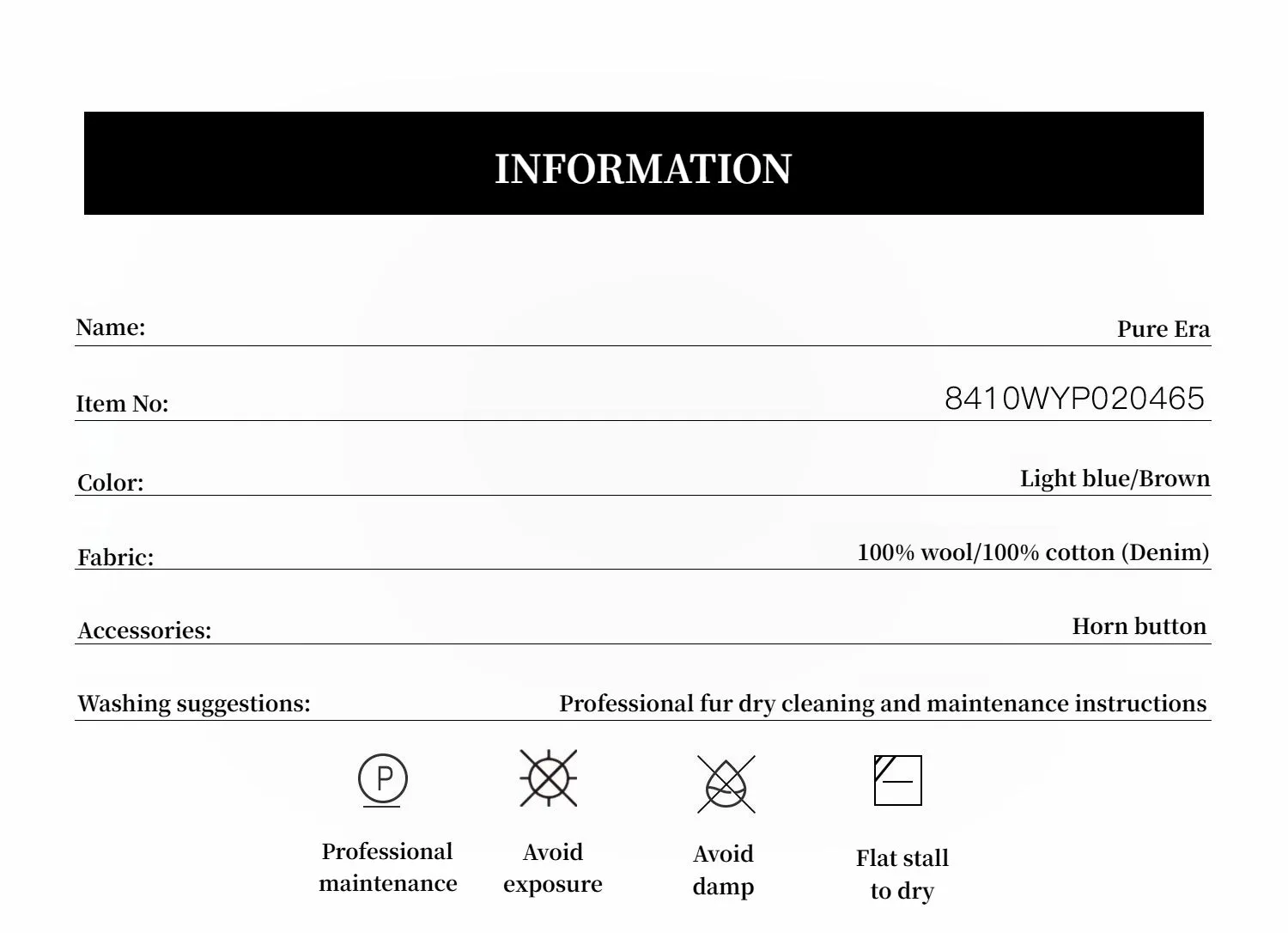 "Pure Era" imported high-quality lamb contrast color fruit collar short wool fur coat sold by Firelady Sheepskin product image thumbnail 4