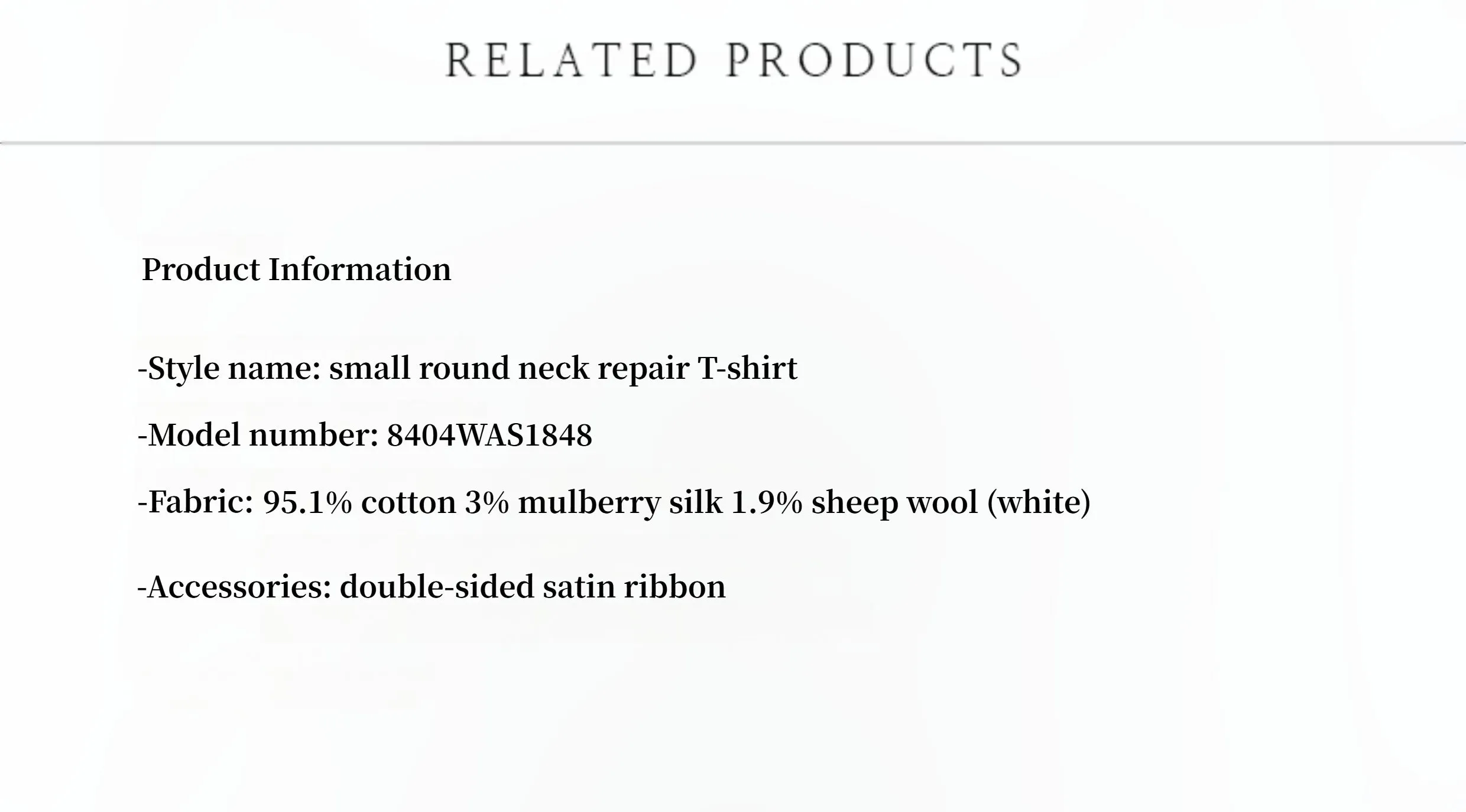 LINDIS wool mulberry silk classic short-sleeved round neck T-shirt for women sold by Firelady Sheepskin product image thumbnail 4