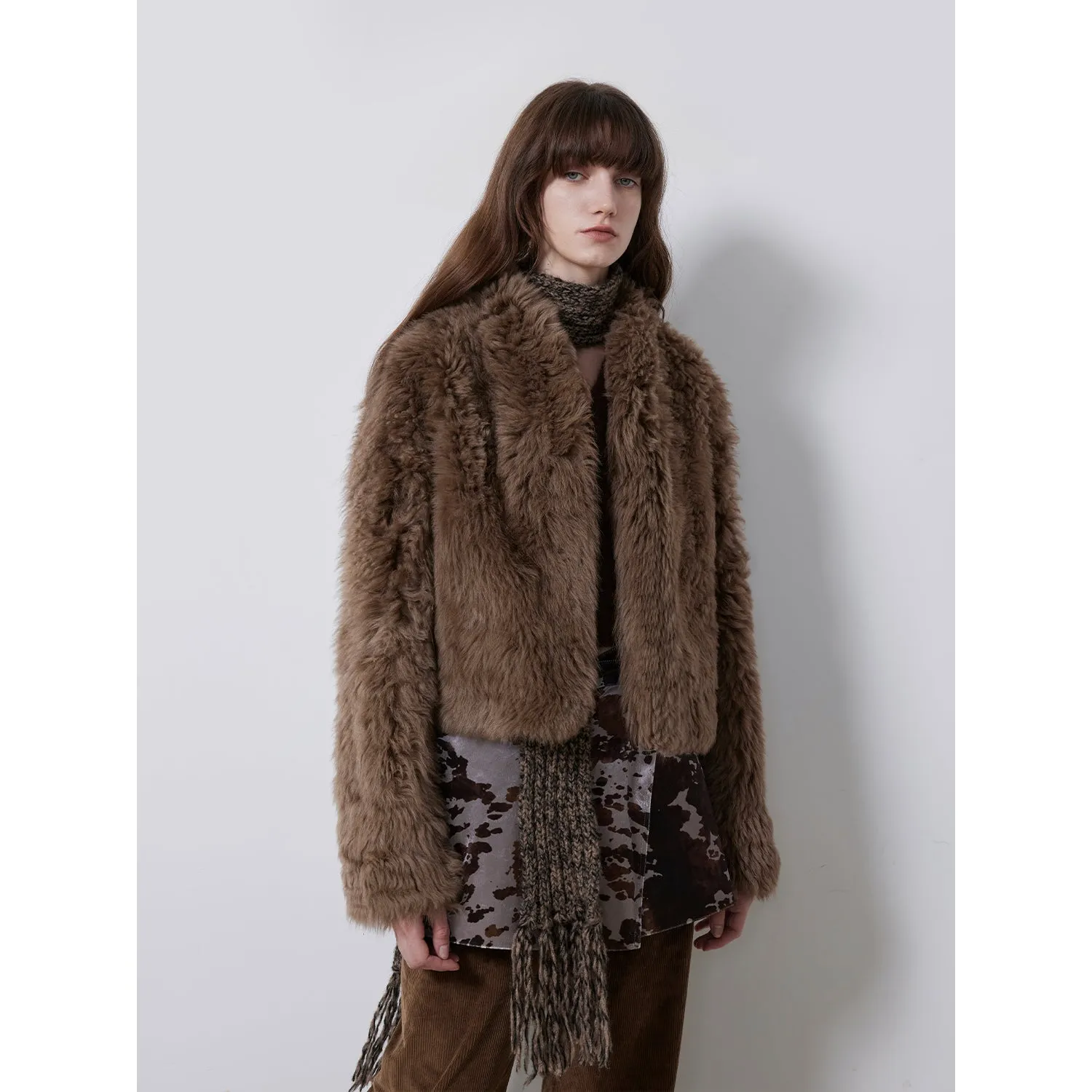 Sea of Love Accompaniment Casual Stand-up Collar Tuscan Sheepskin sold by Firelady Sheepskin product image thumbnail 4