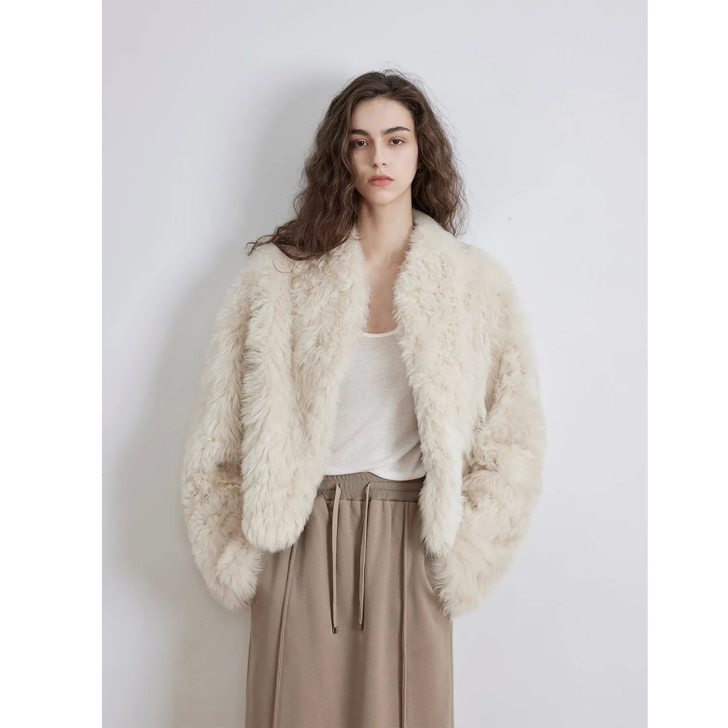 Sea of Love Accompaniment Casual Stand-up Collar Tuscan Sheepskin sold by Firelady Sheepskin product image thumbnail 2