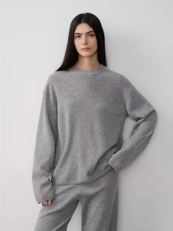 "Fall Winter Mischief" Basalan Merino Wool Knit Outfit sold by Firelady Sheepskin