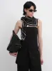 Stretch silk original geometric print silk scarf sold by Firelady Sheepskin