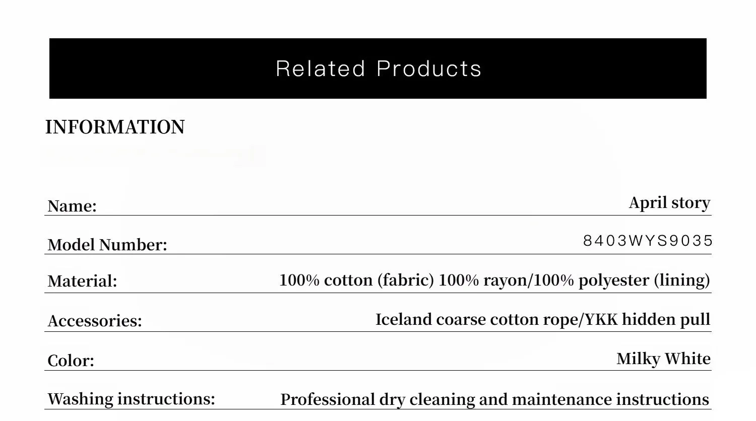 "April Story" 3D U-neck split waist curved skirt knitted dress for women sold by Firelady Sheepskin product image thumbnail 4